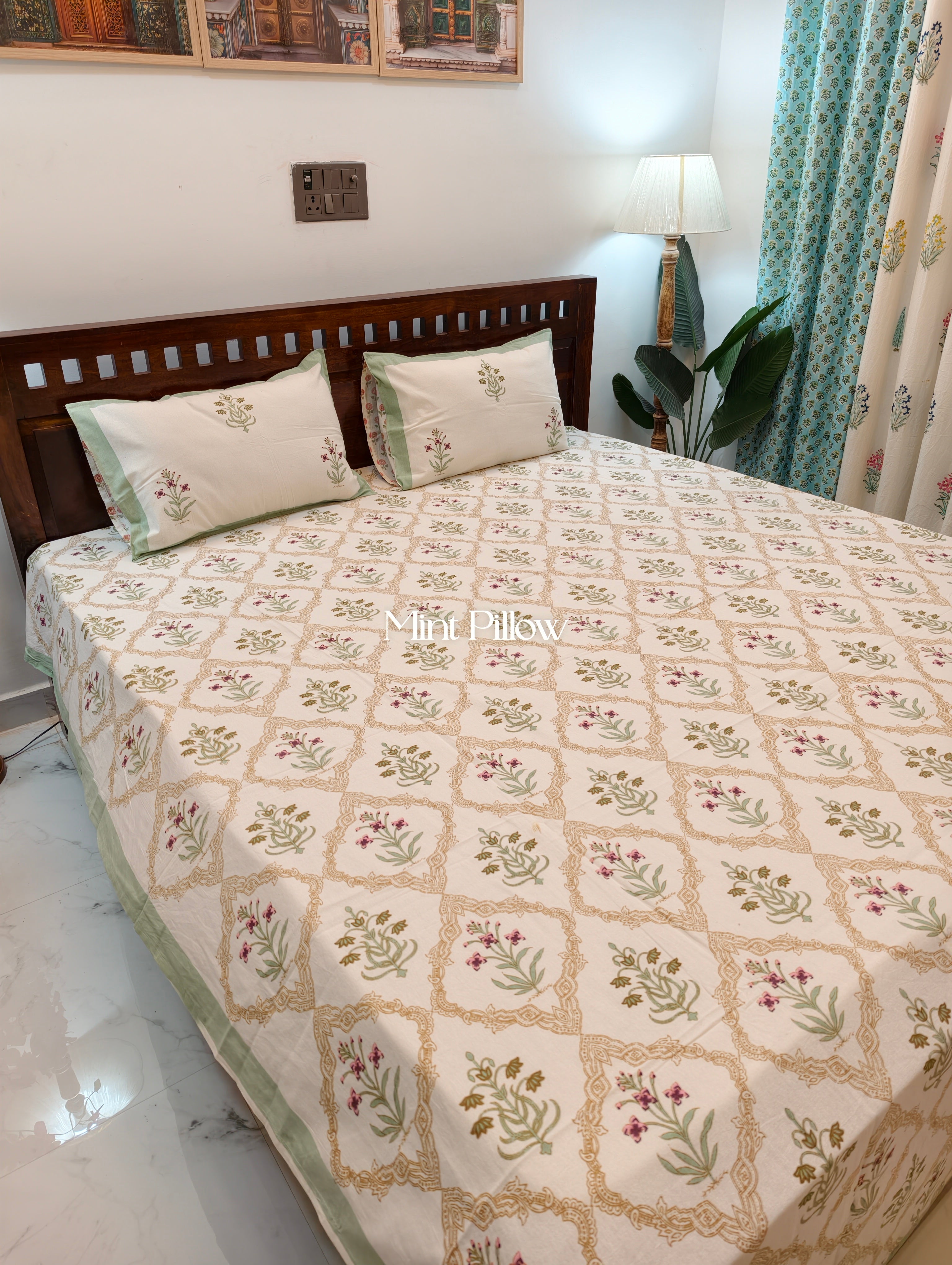King/Queen Size Regular Bedsheet