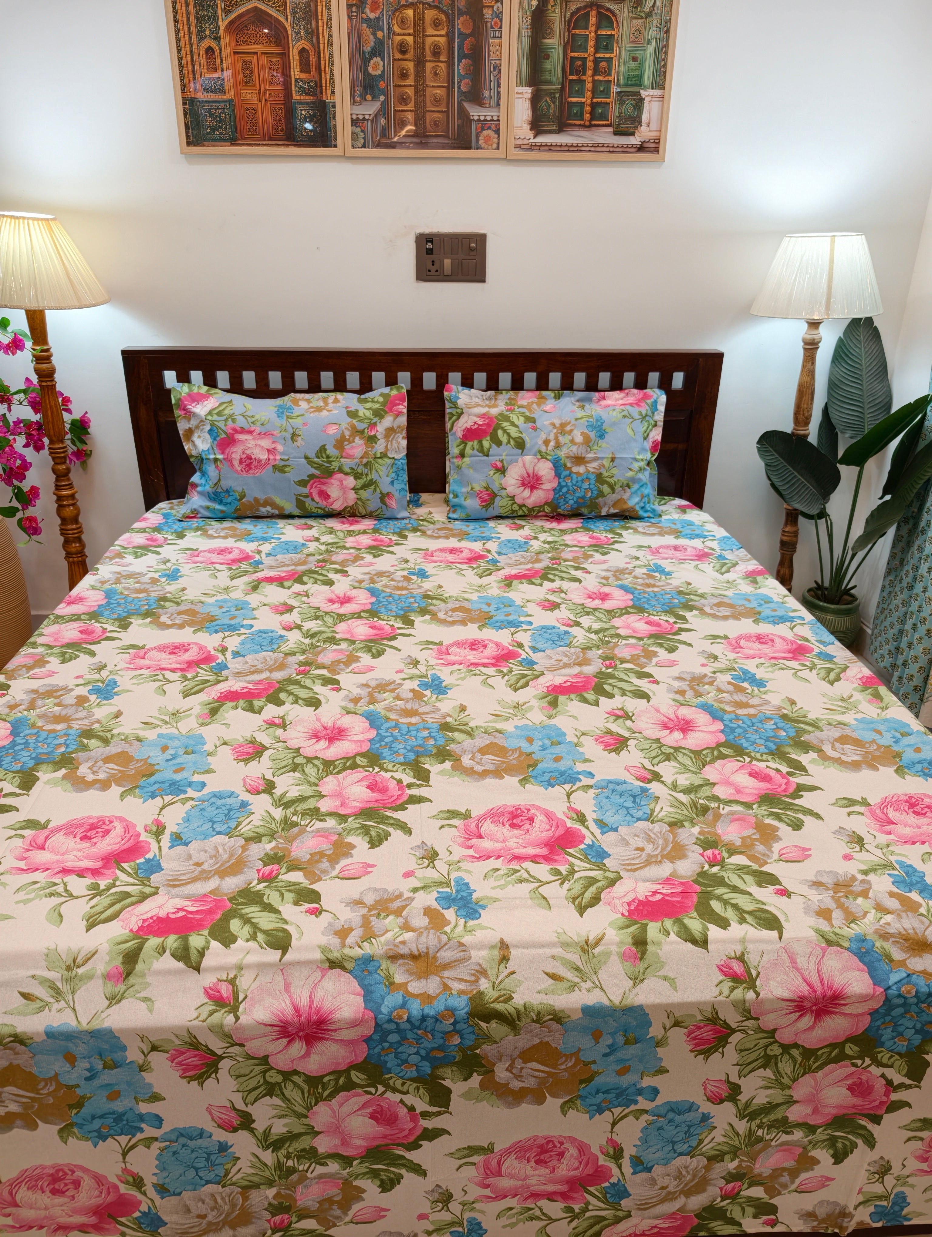 King/Queen Size Regular Bedsheet