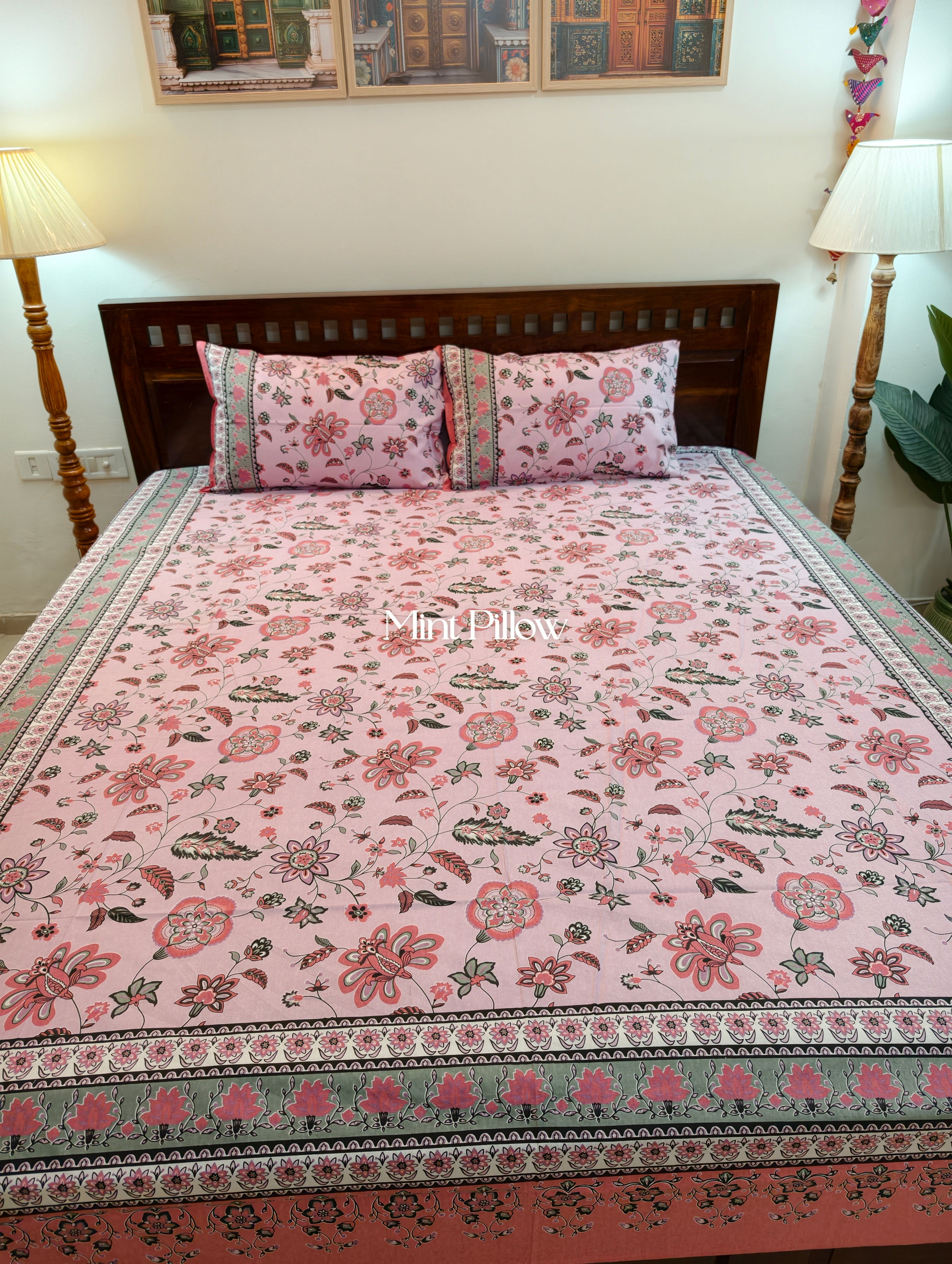 King/Queen Size Regular Bedsheet