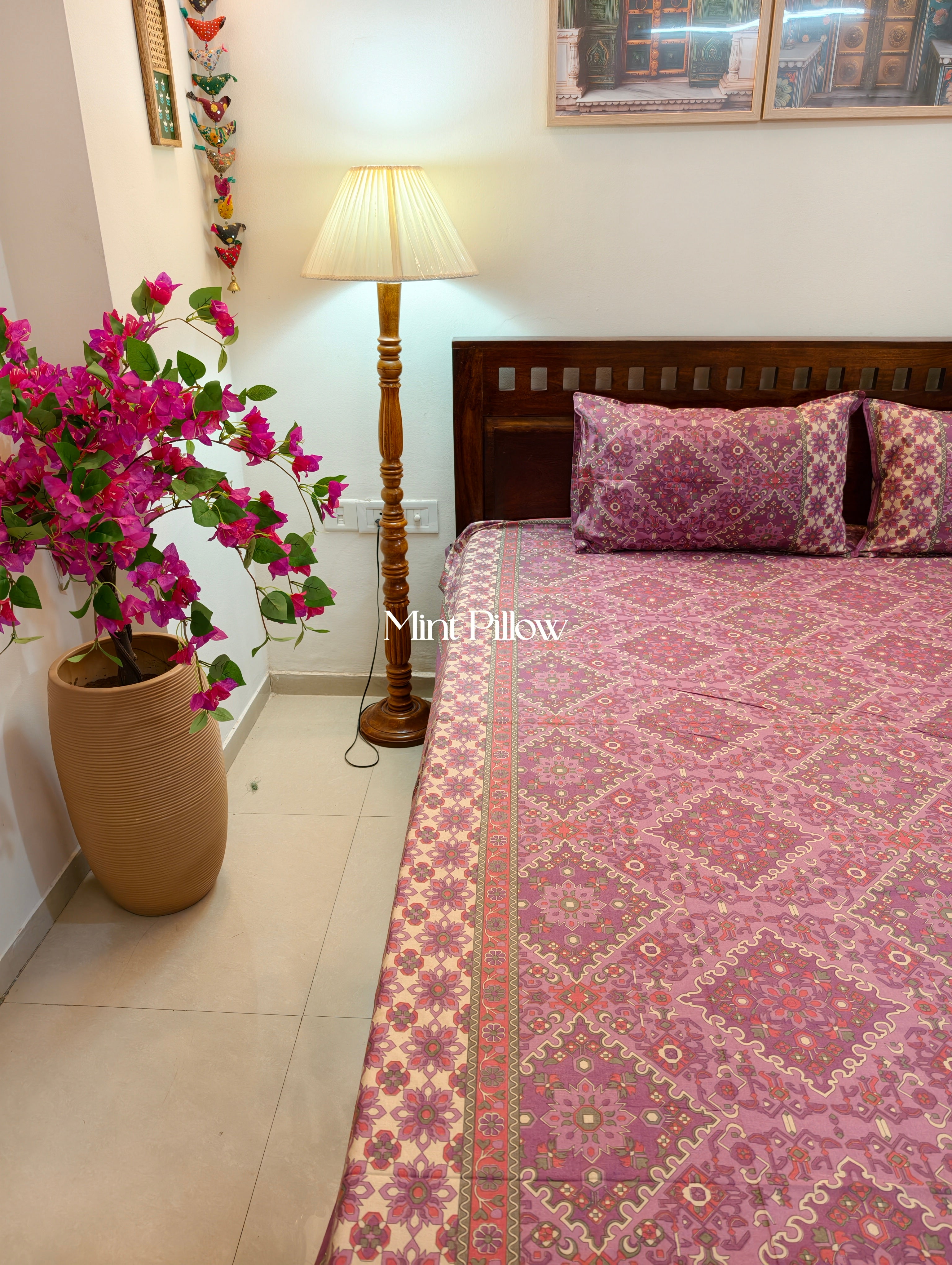 King/Queen Size Regular Bedsheet