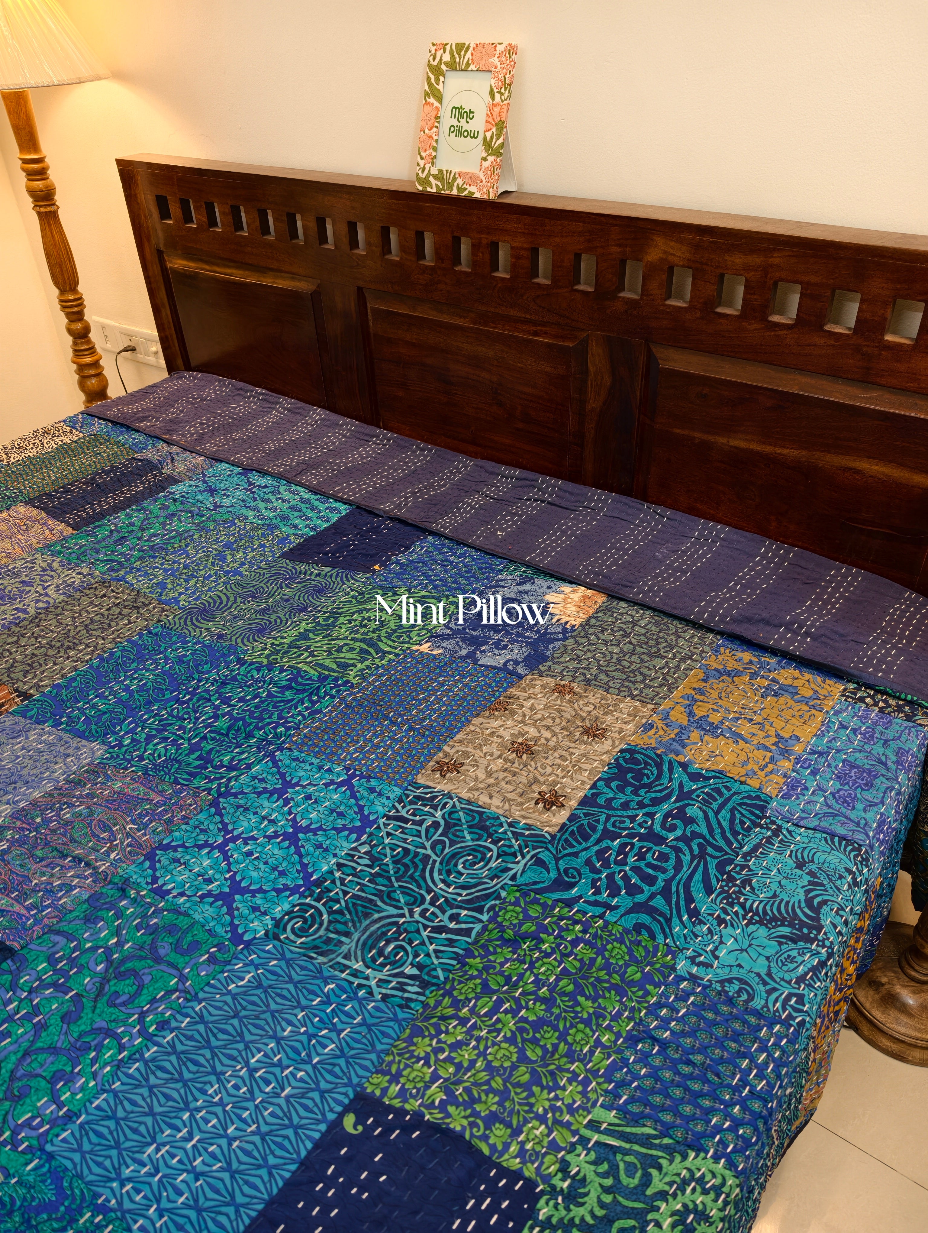 Kantha Bedcover 108 x108