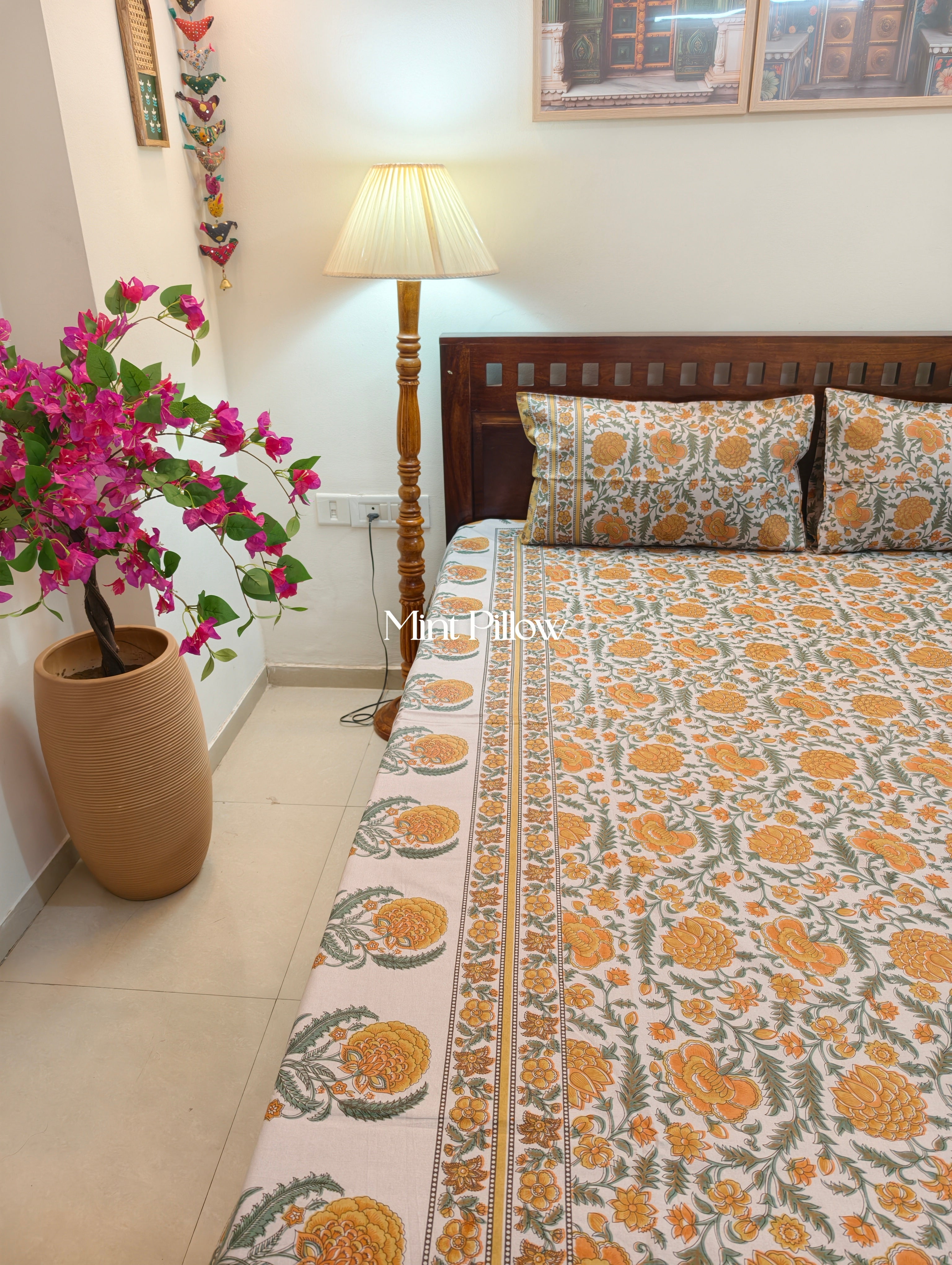 King/Queen Size Regular Bedsheet