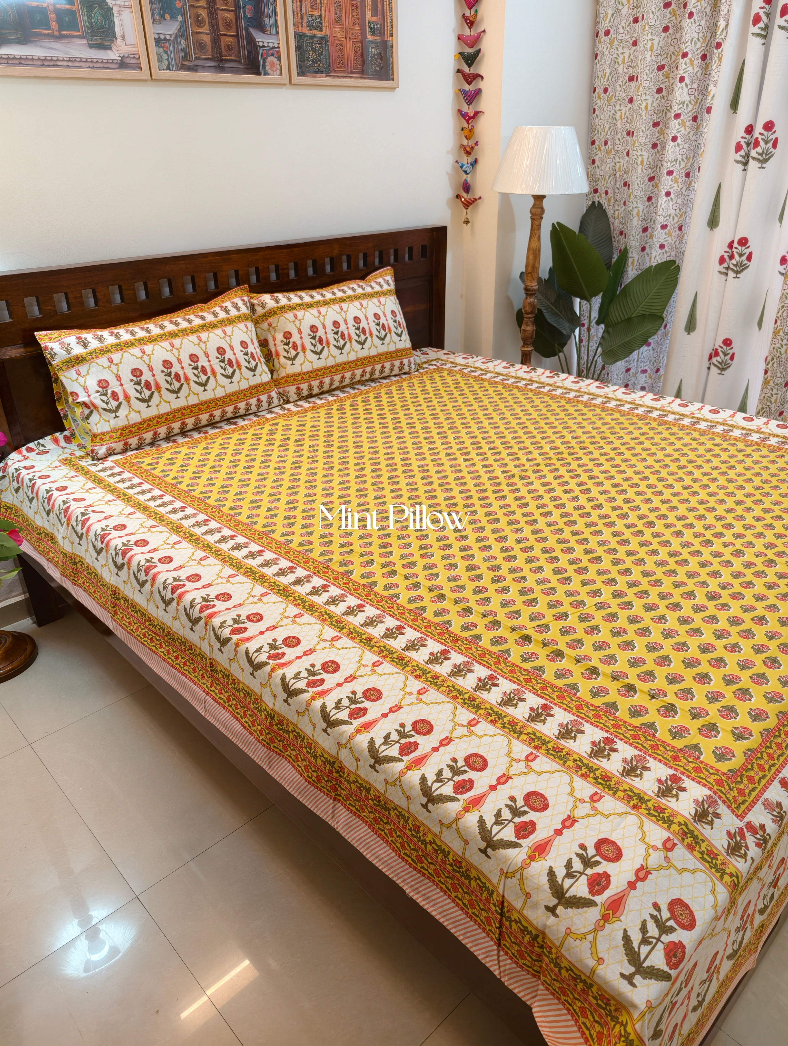 King/Queen Size Regular Bedsheet