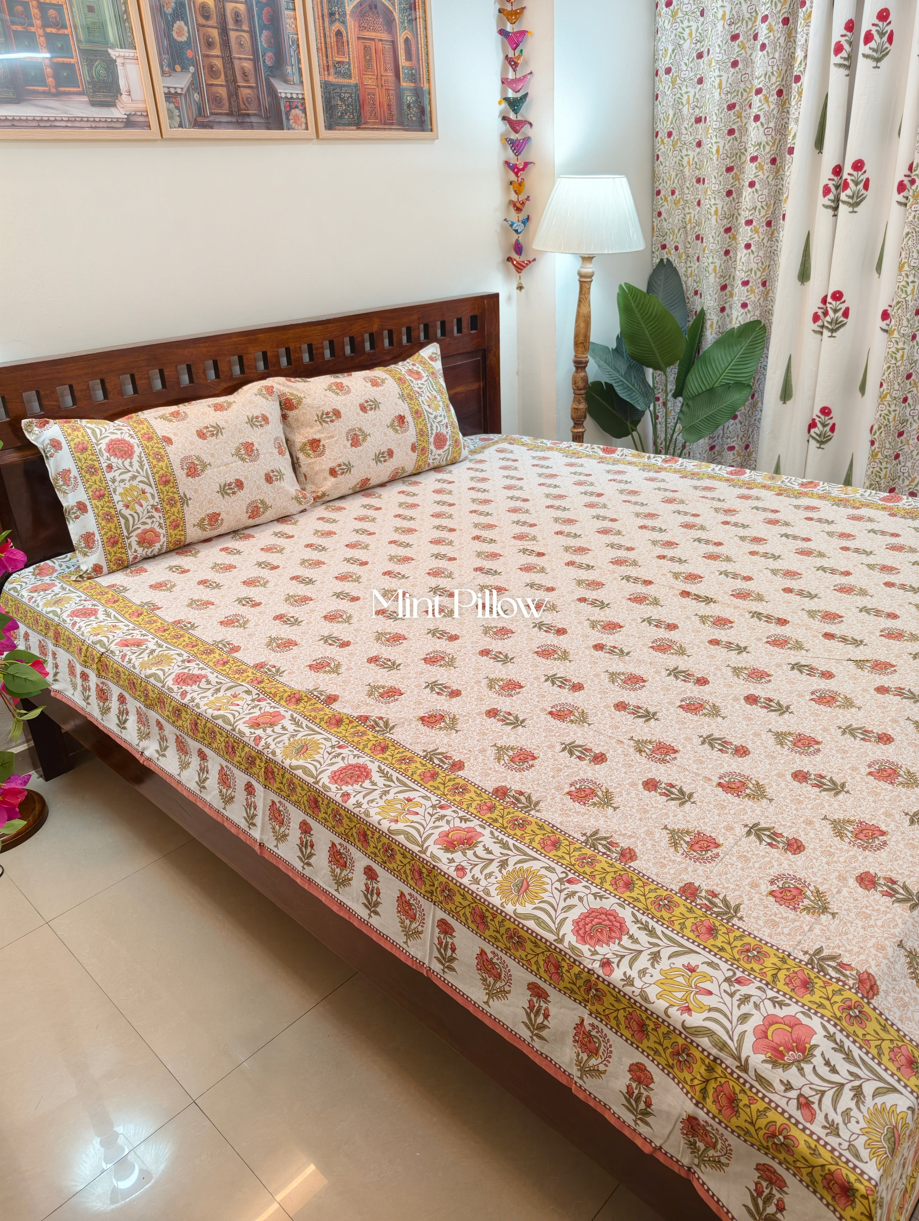 King/Queen Size Regular Bedsheet