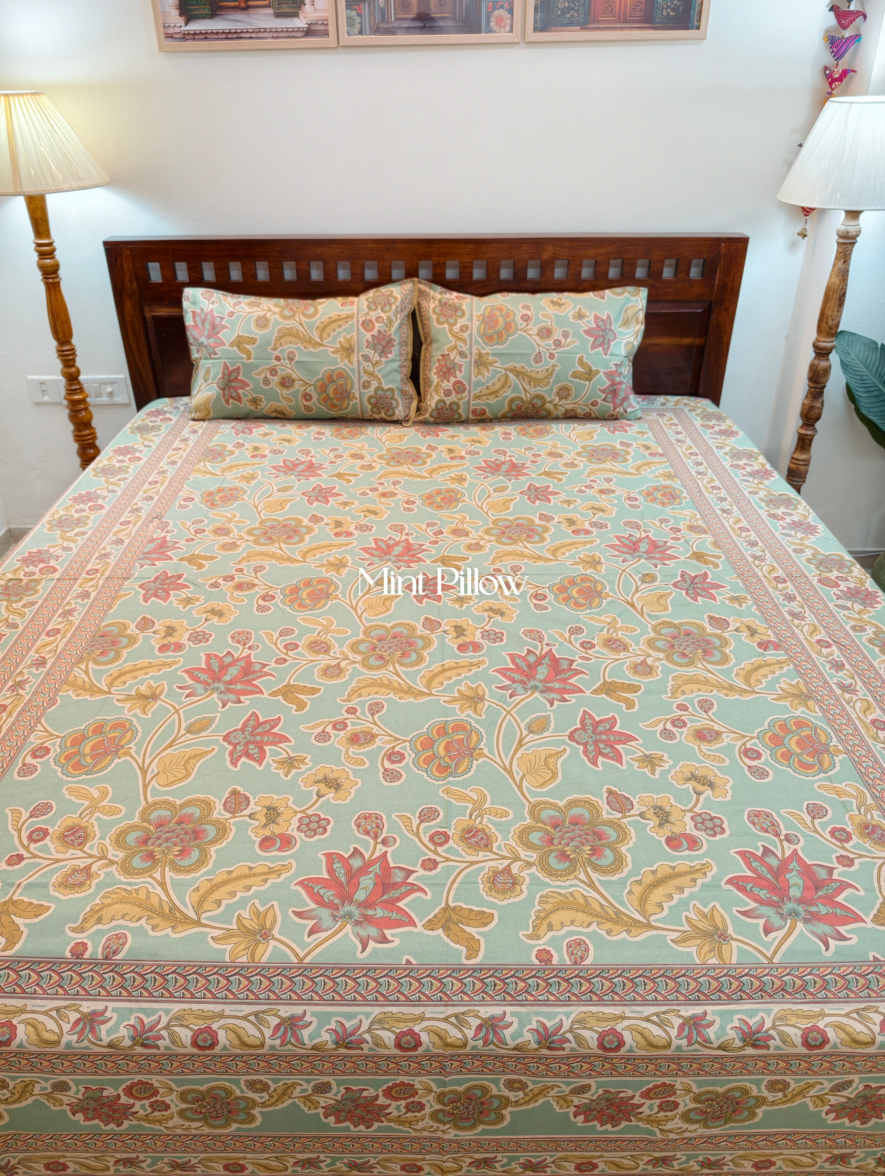King/Queen Size Regular Bedsheet