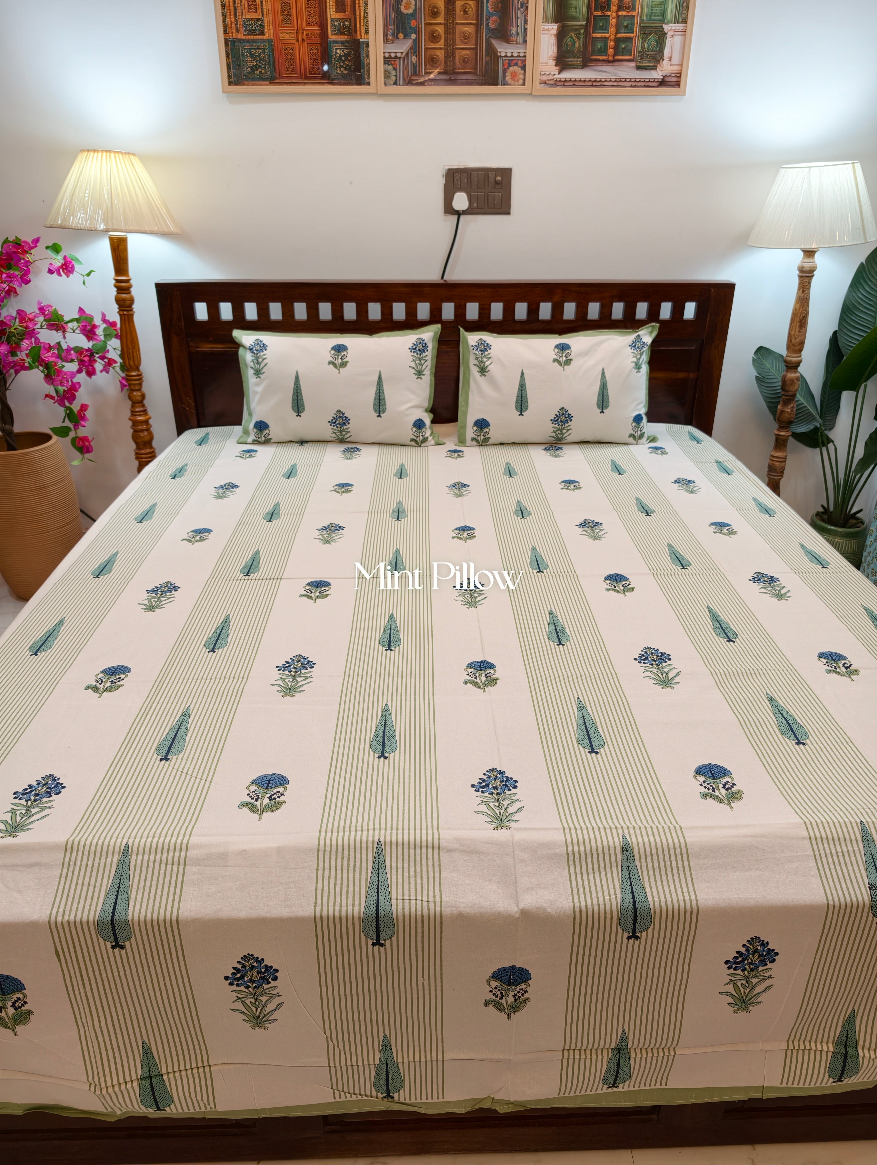 King/Queen Size Regular Bedsheet