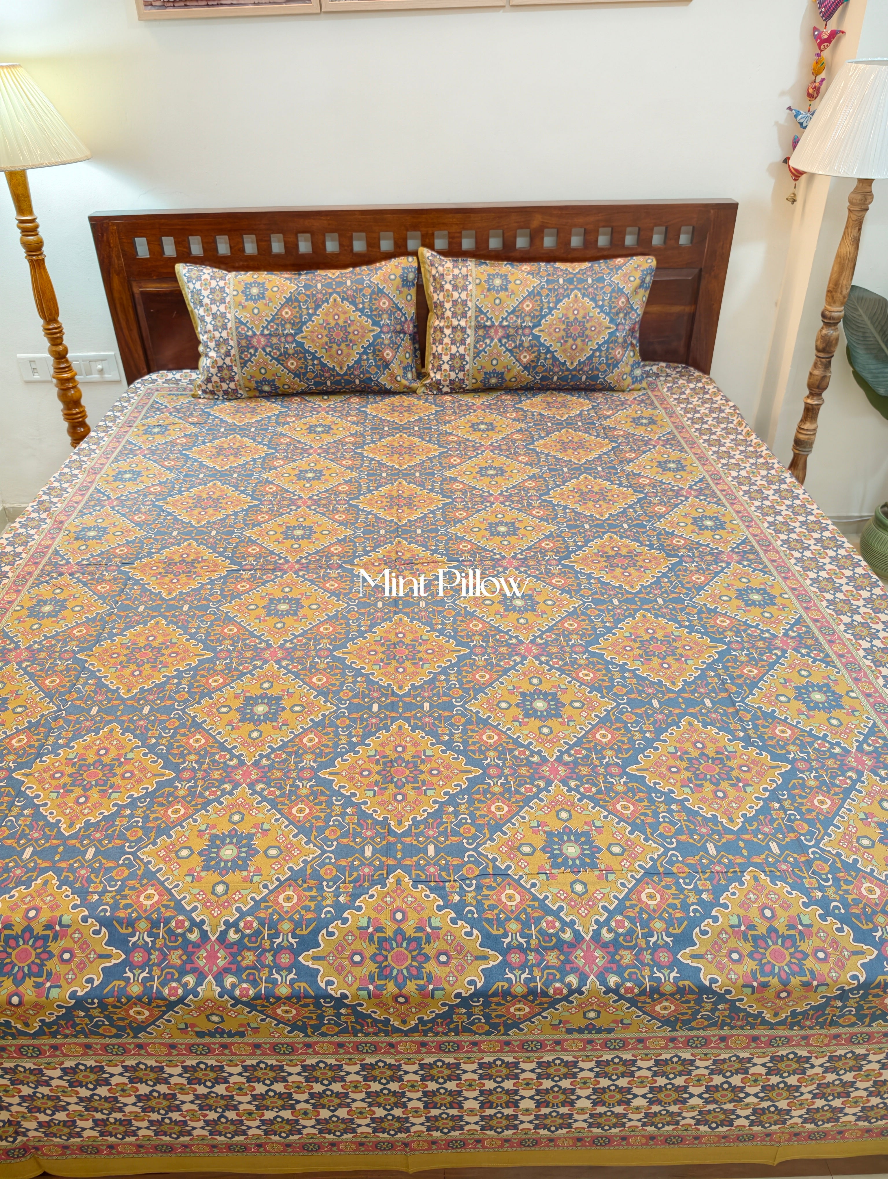 King/Queen Size Regular Bedsheet
