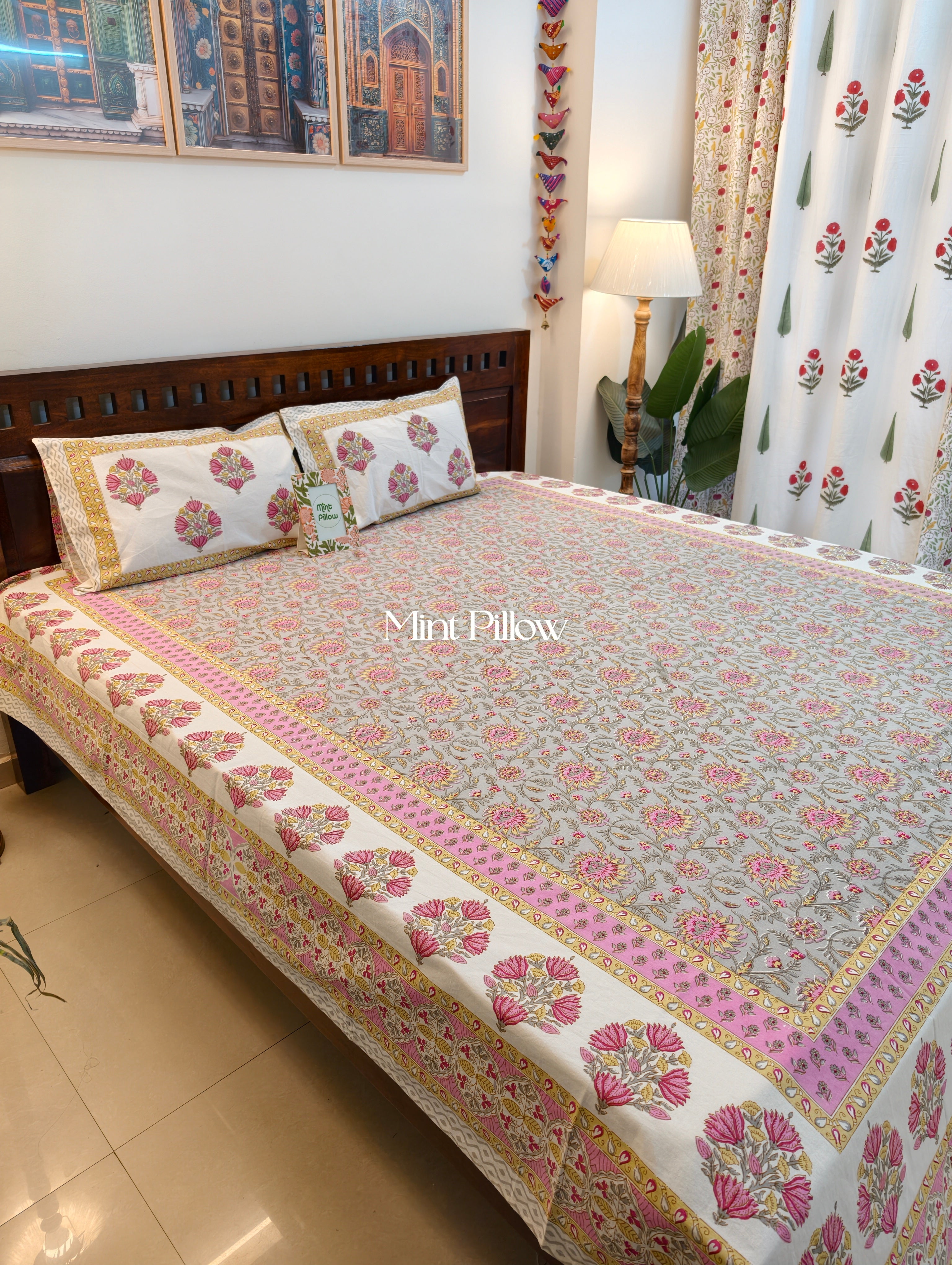 King/Queen Size Regular Bedsheet