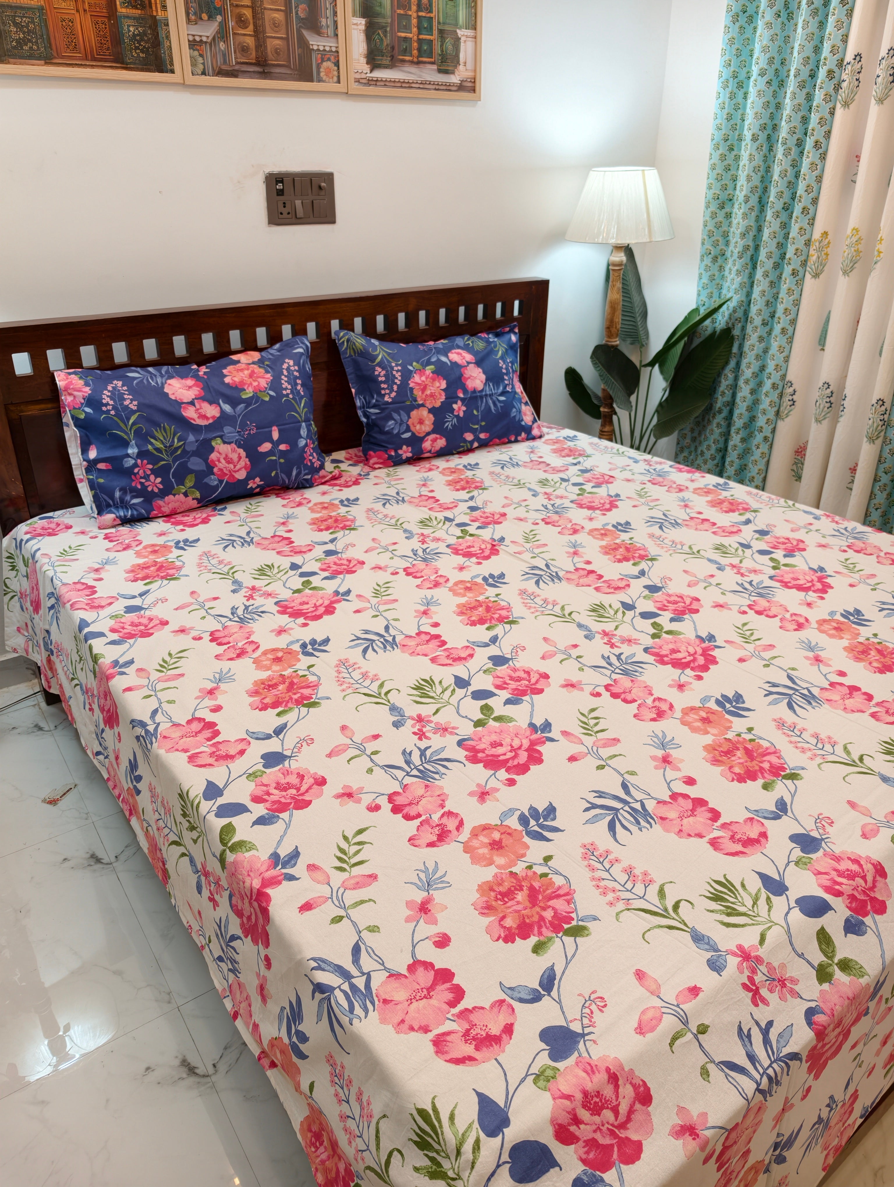 King/Queen Size Regular Bedsheet