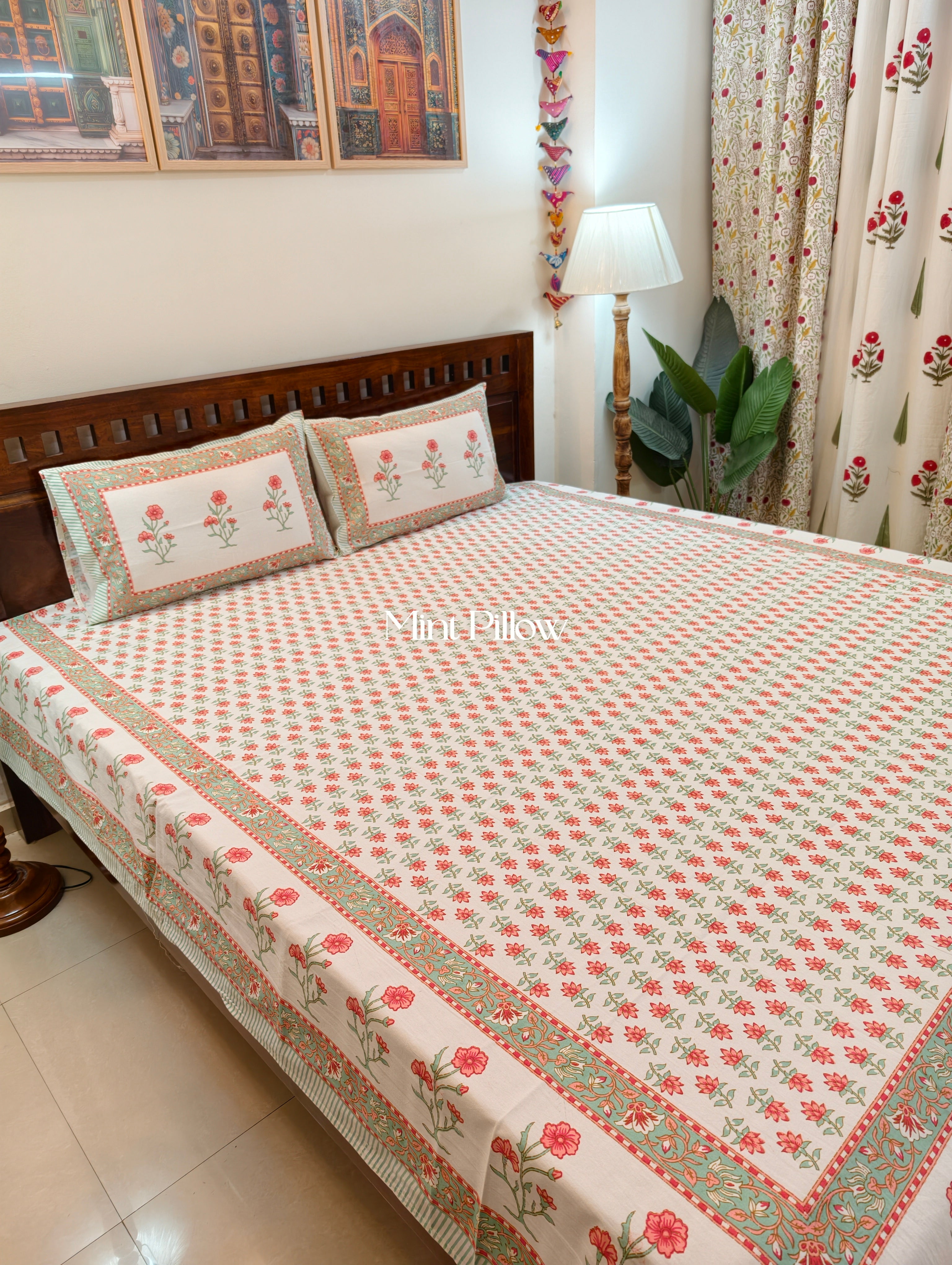King/Queen Size Regular Bedsheet