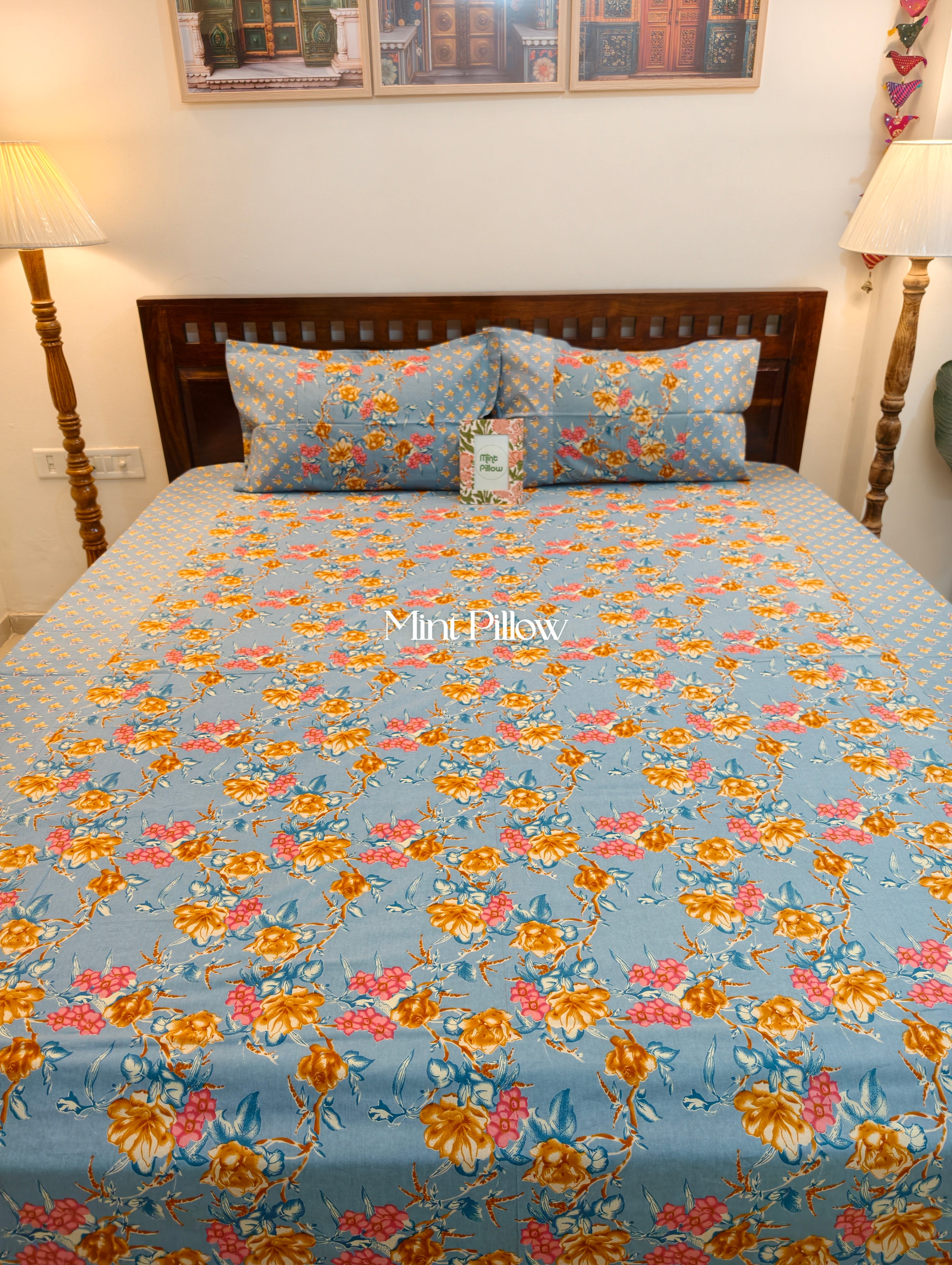 King/Queen Size Regular Bedsheet
