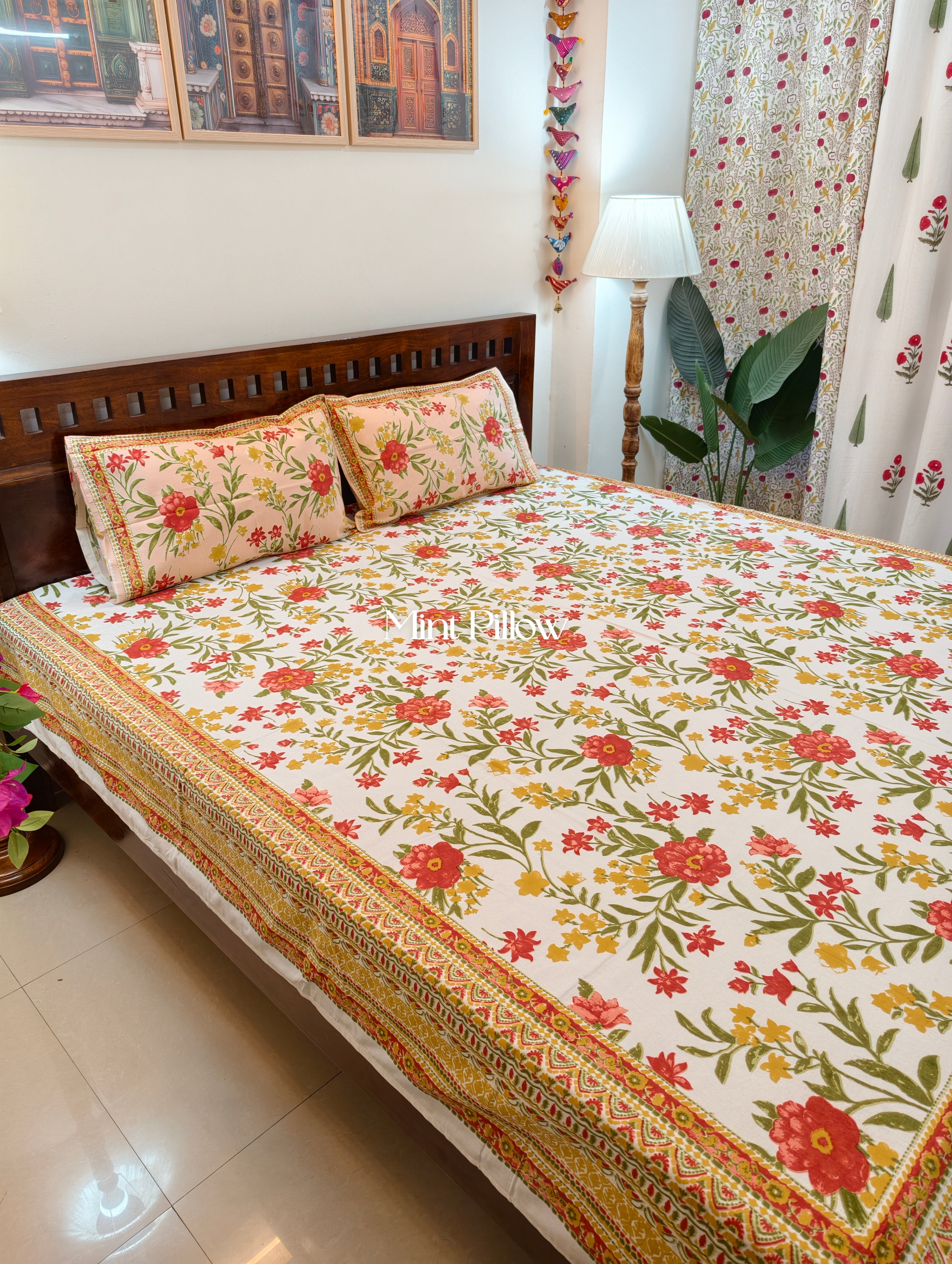King/Queen Size Regular Bedsheet