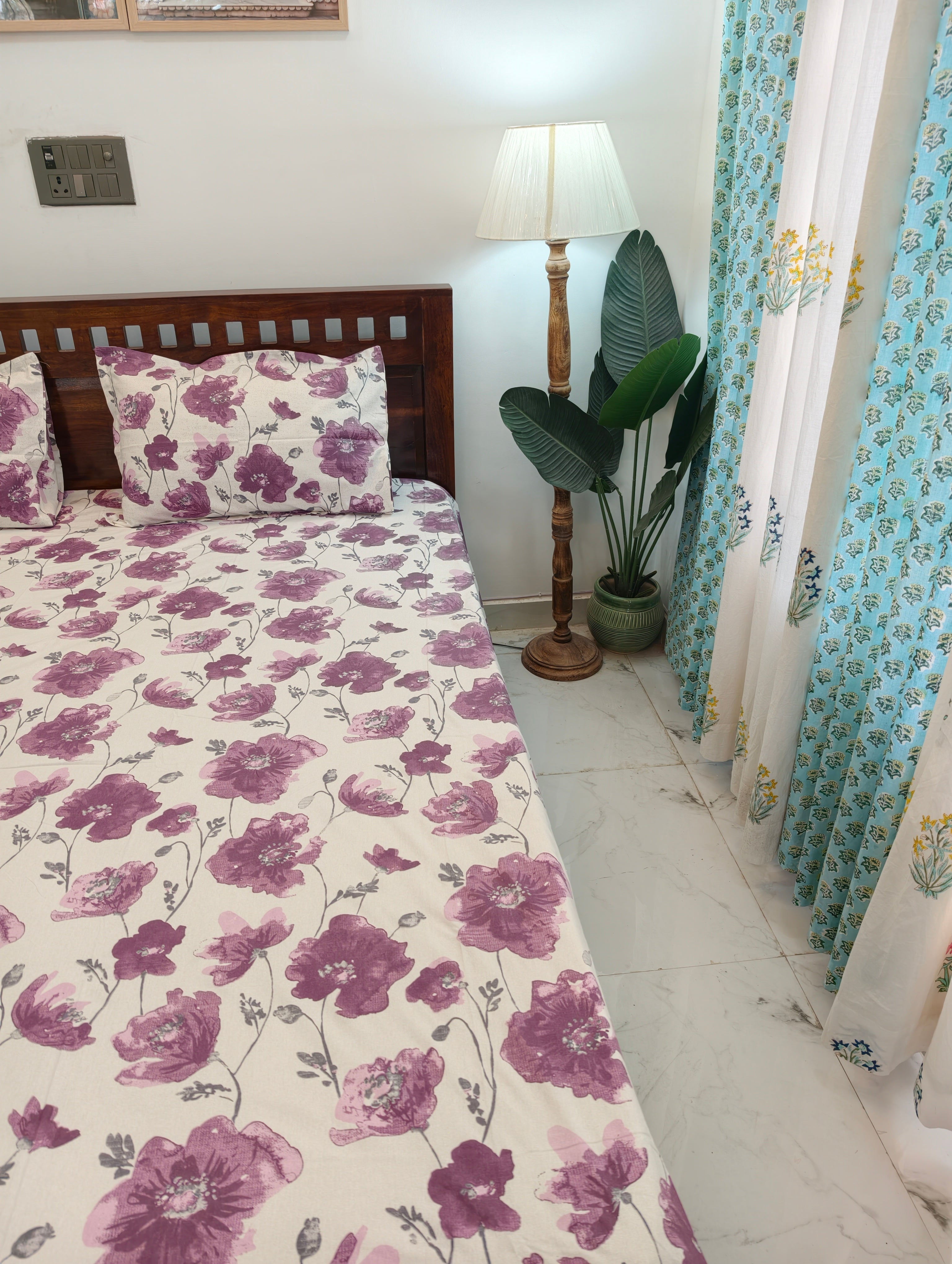King/Queen Size Regular Bedsheet