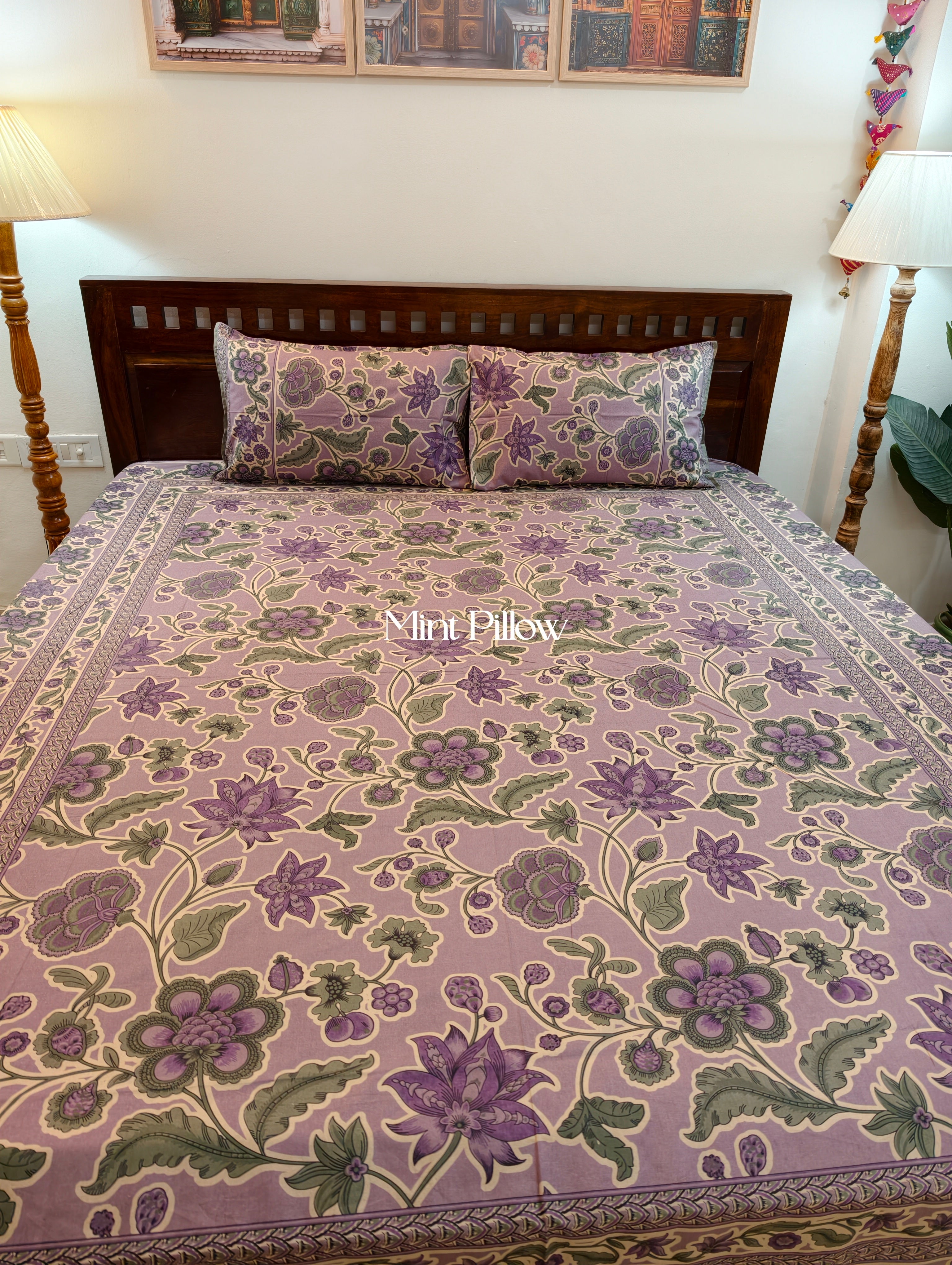 King/Queen Size Regular Bedsheet