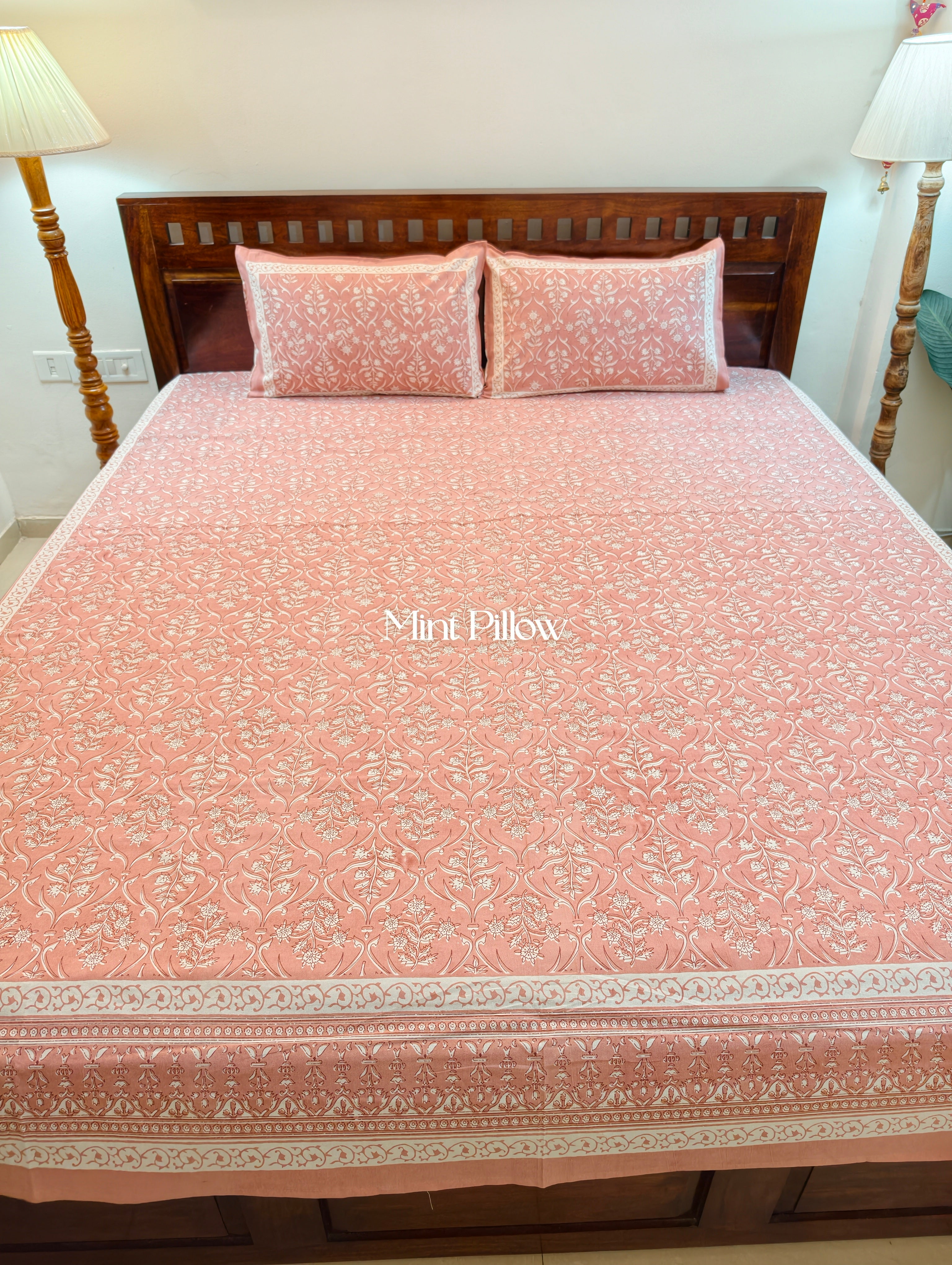 King/Queen Size Regular Bedsheet