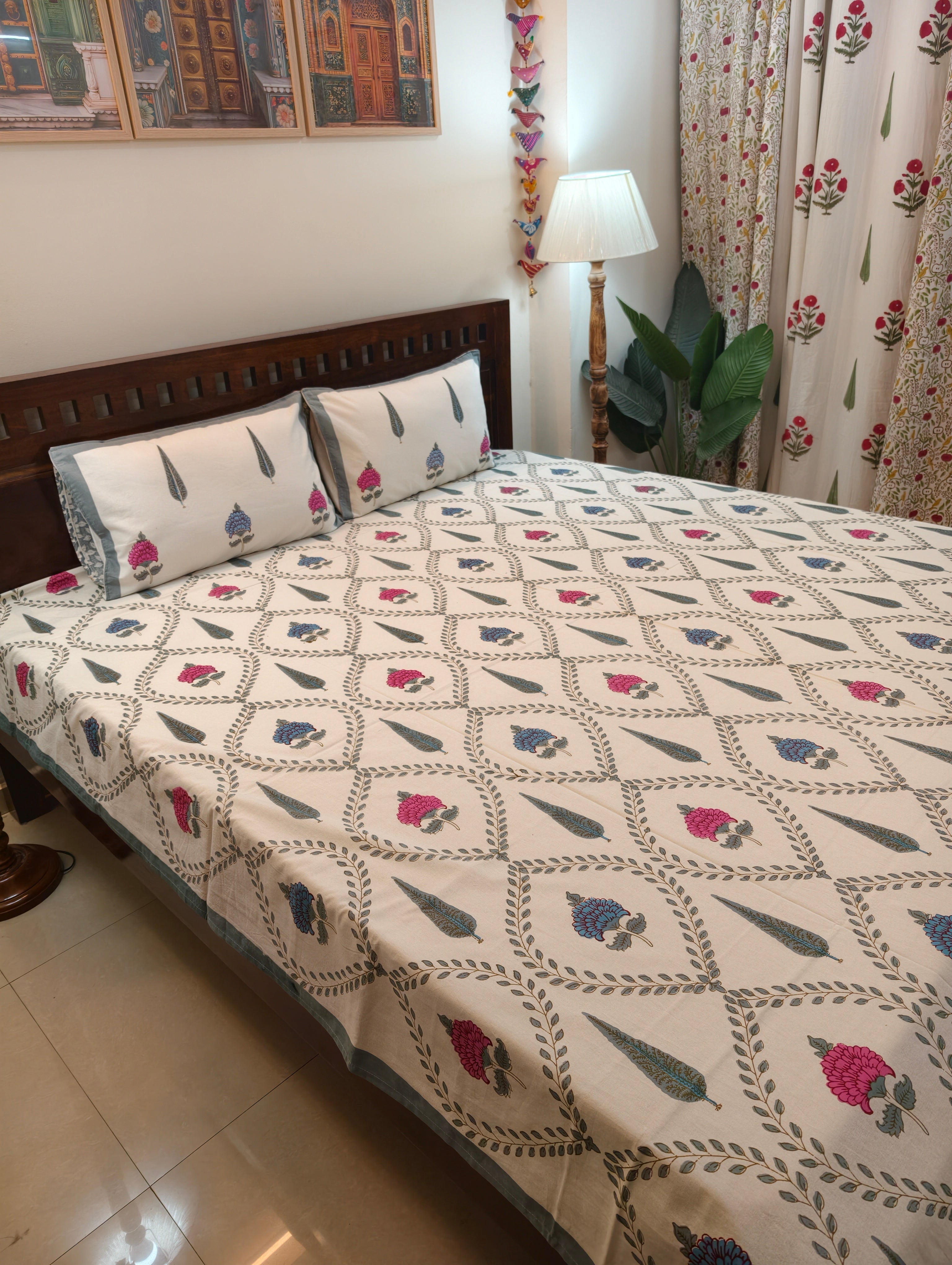 King/Queen Size Regular Bedsheet