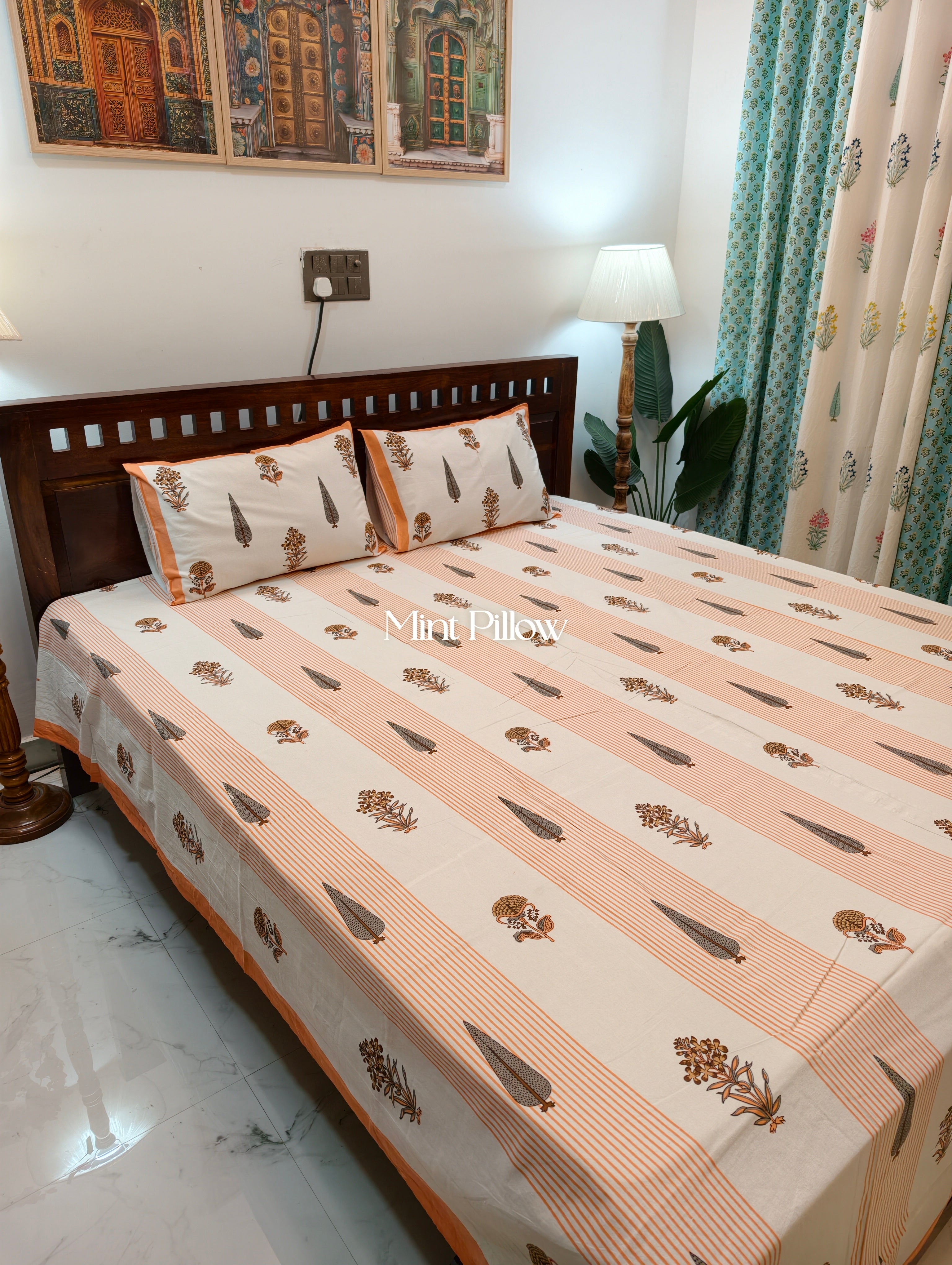 King/Queen Size Regular Bedsheet