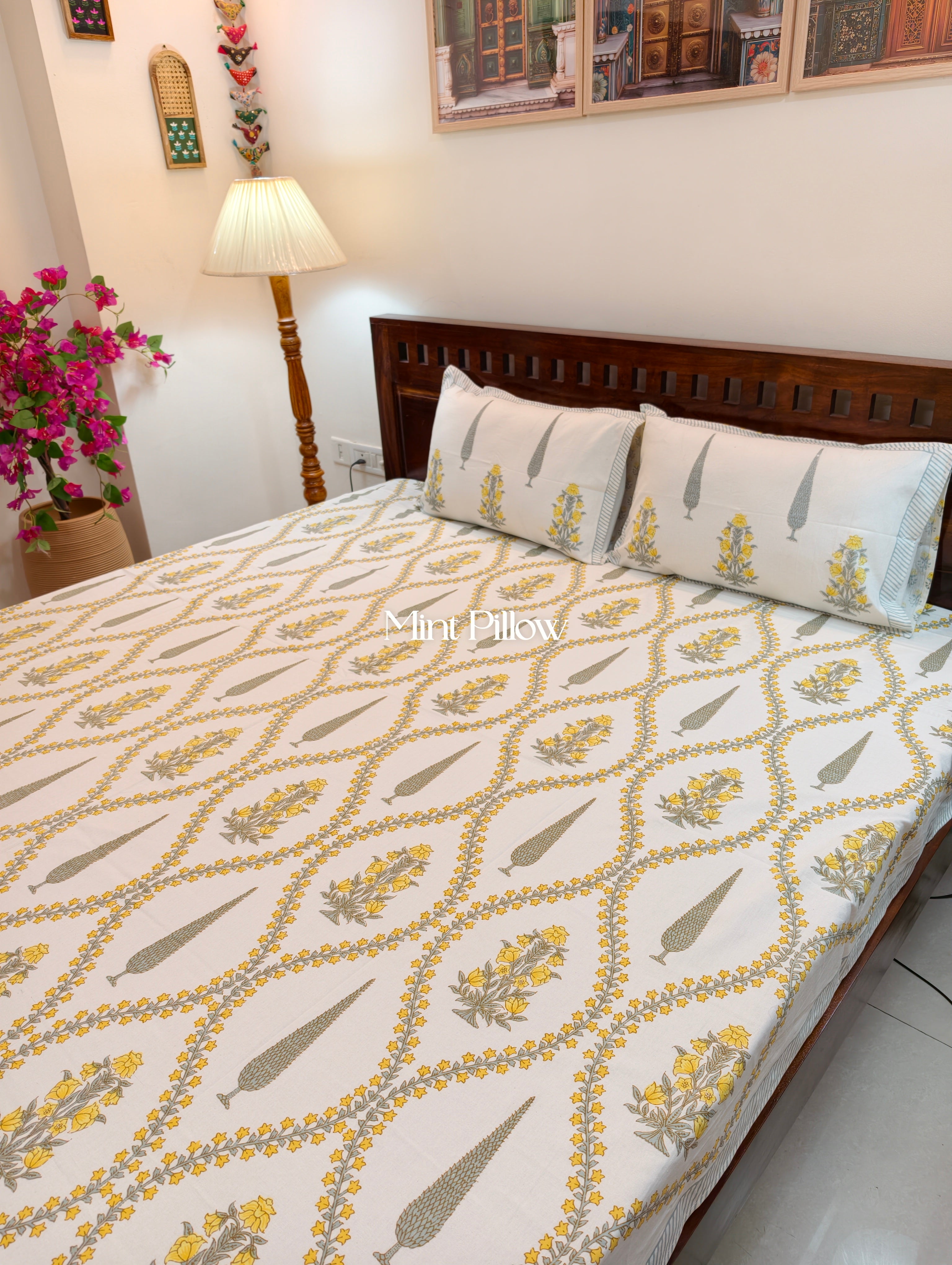 King/Queen Size Regular Bedsheet