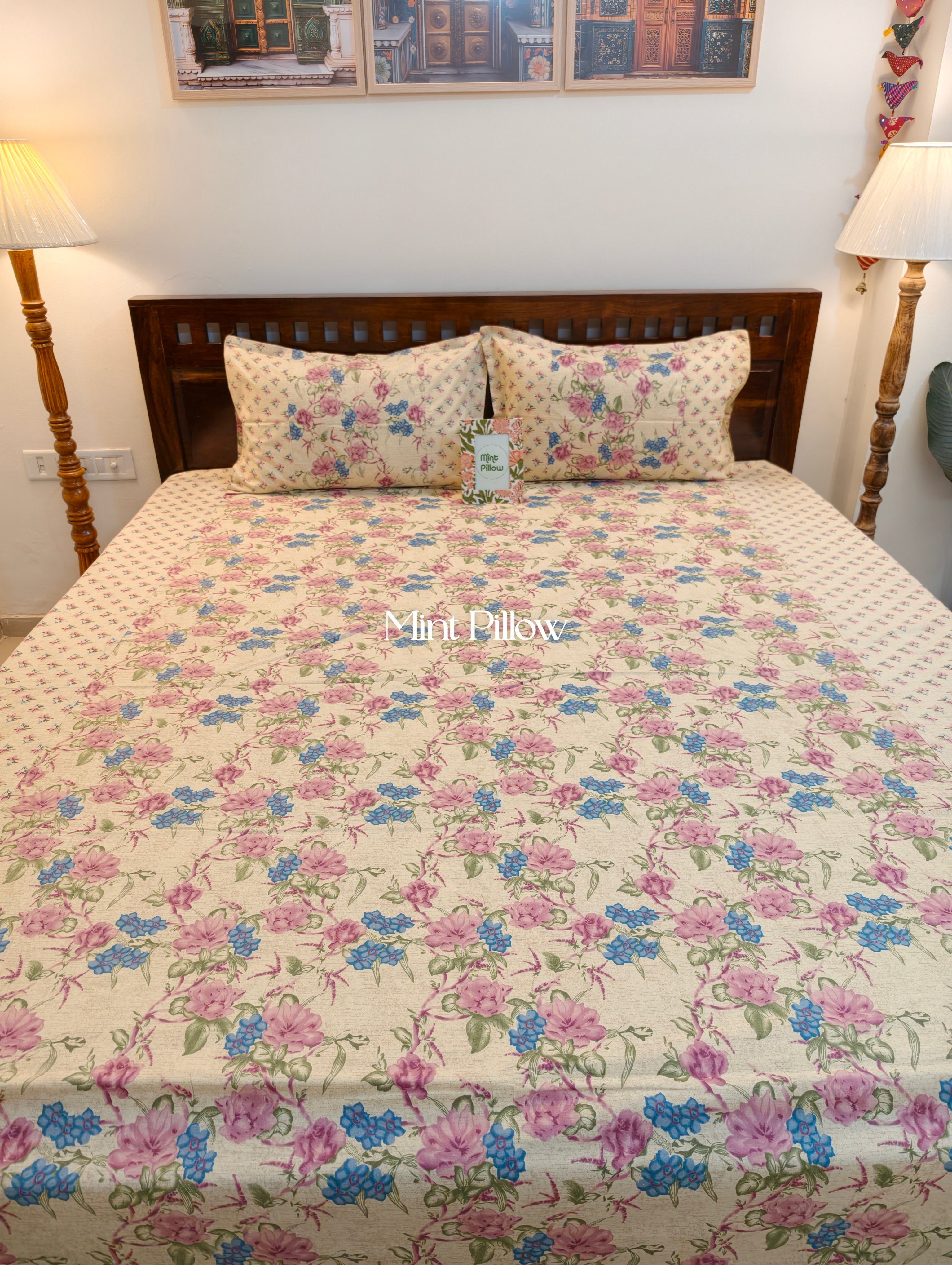 King/Queen Size Regular Bedsheet