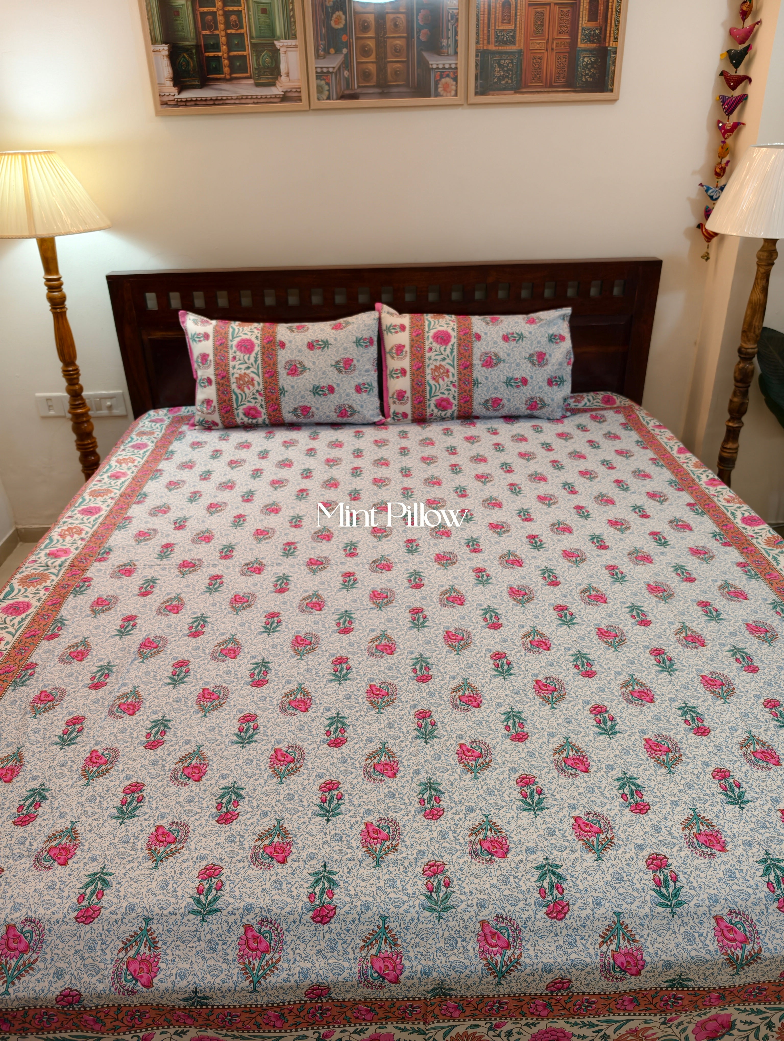 King/Queen Size Regular Bedsheet