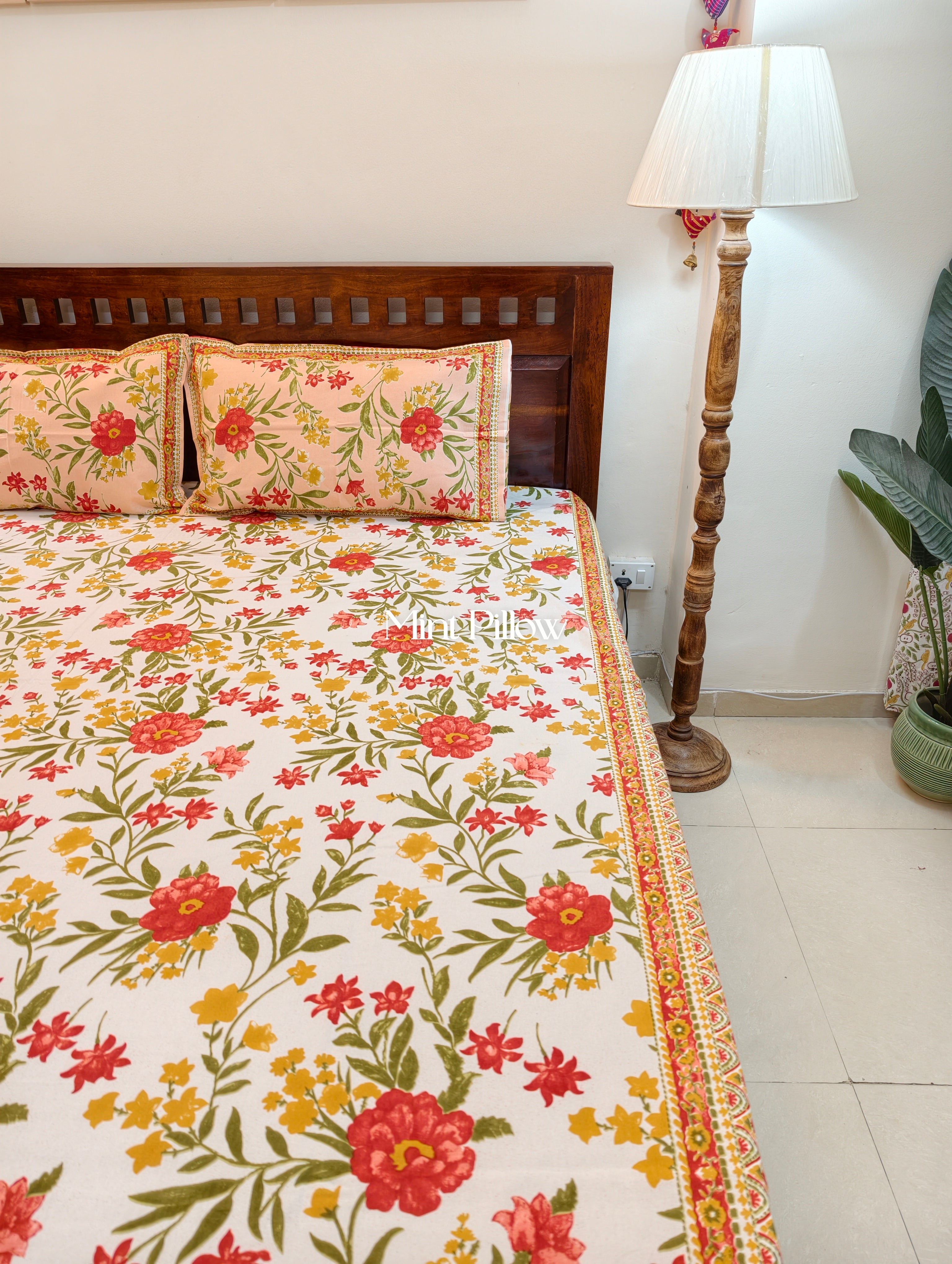 King/Queen Size Regular Bedsheet