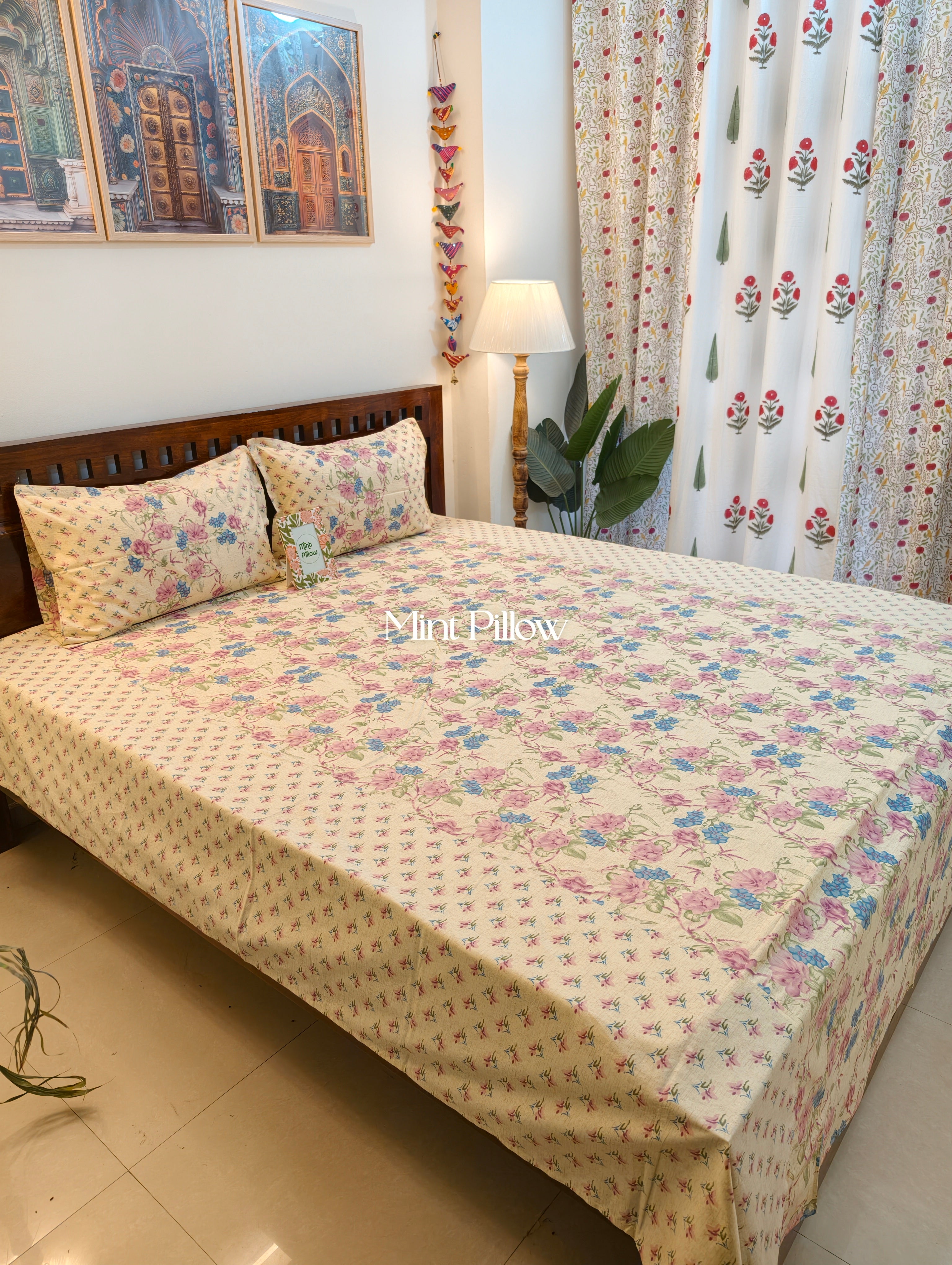 King/Queen Size Regular Bedsheet