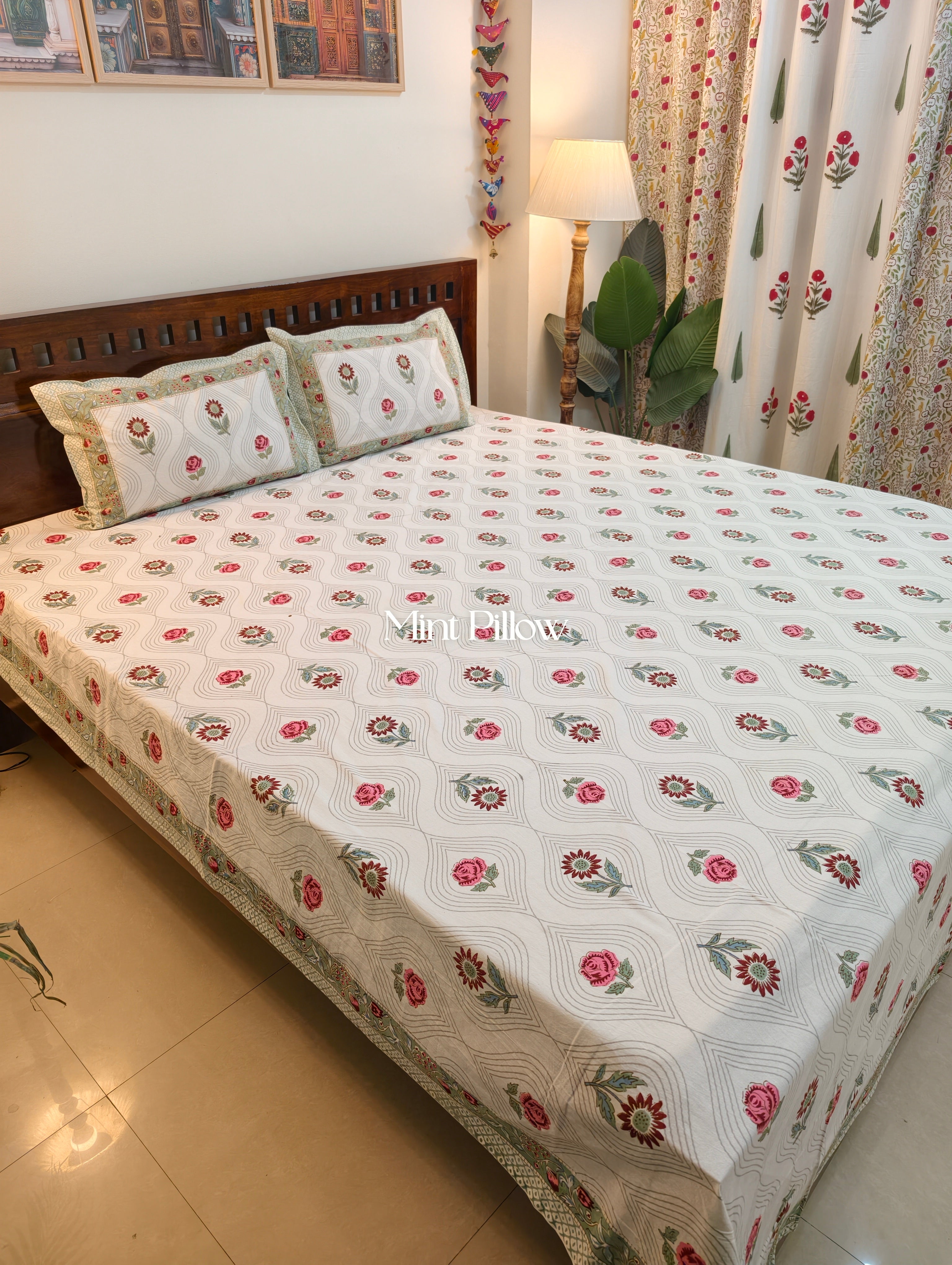 King/Queen Size Regular Bedsheet
