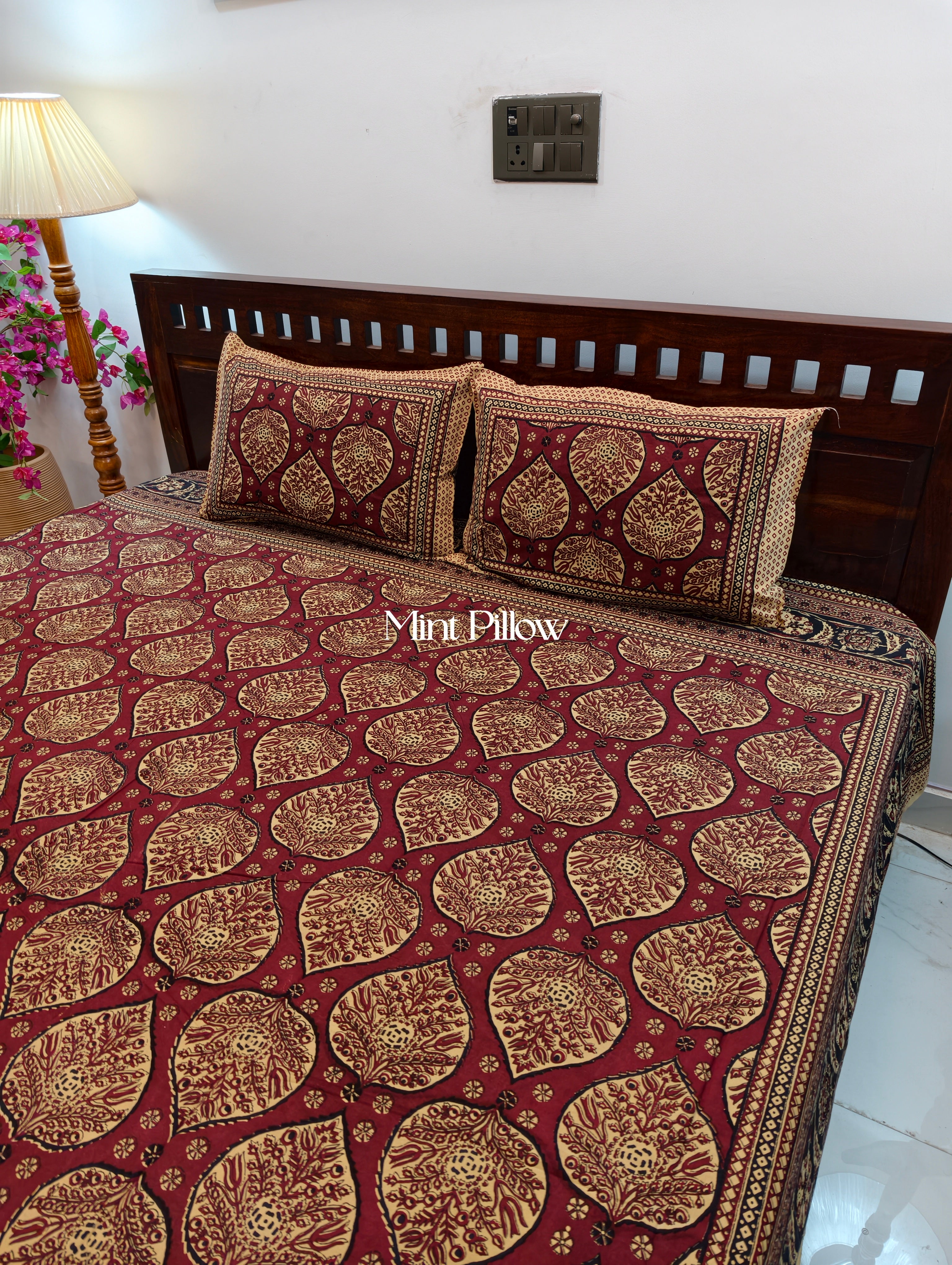 King/Queen Size Regular Bedsheet