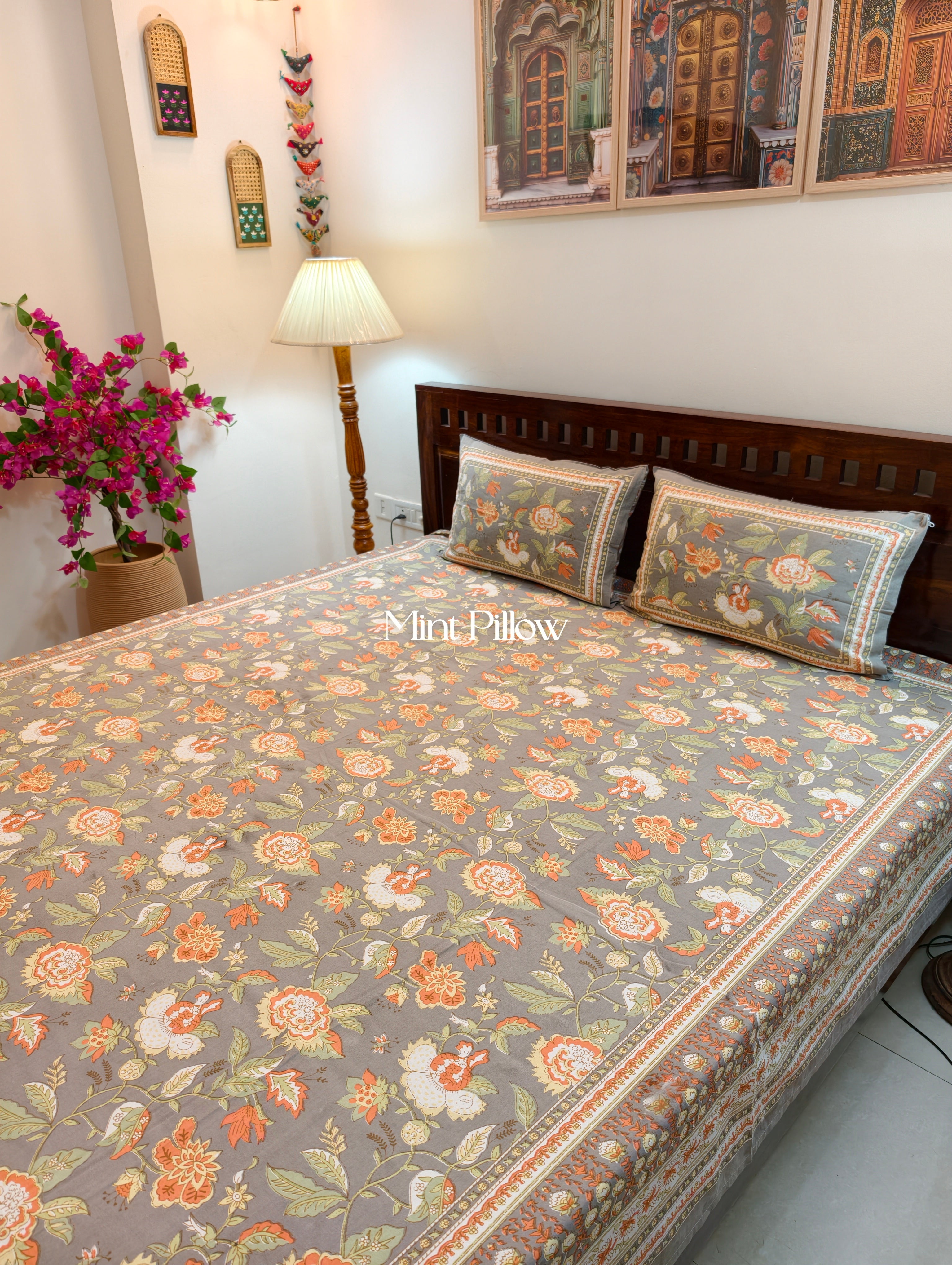 King/Queen Size Regular Bedsheet