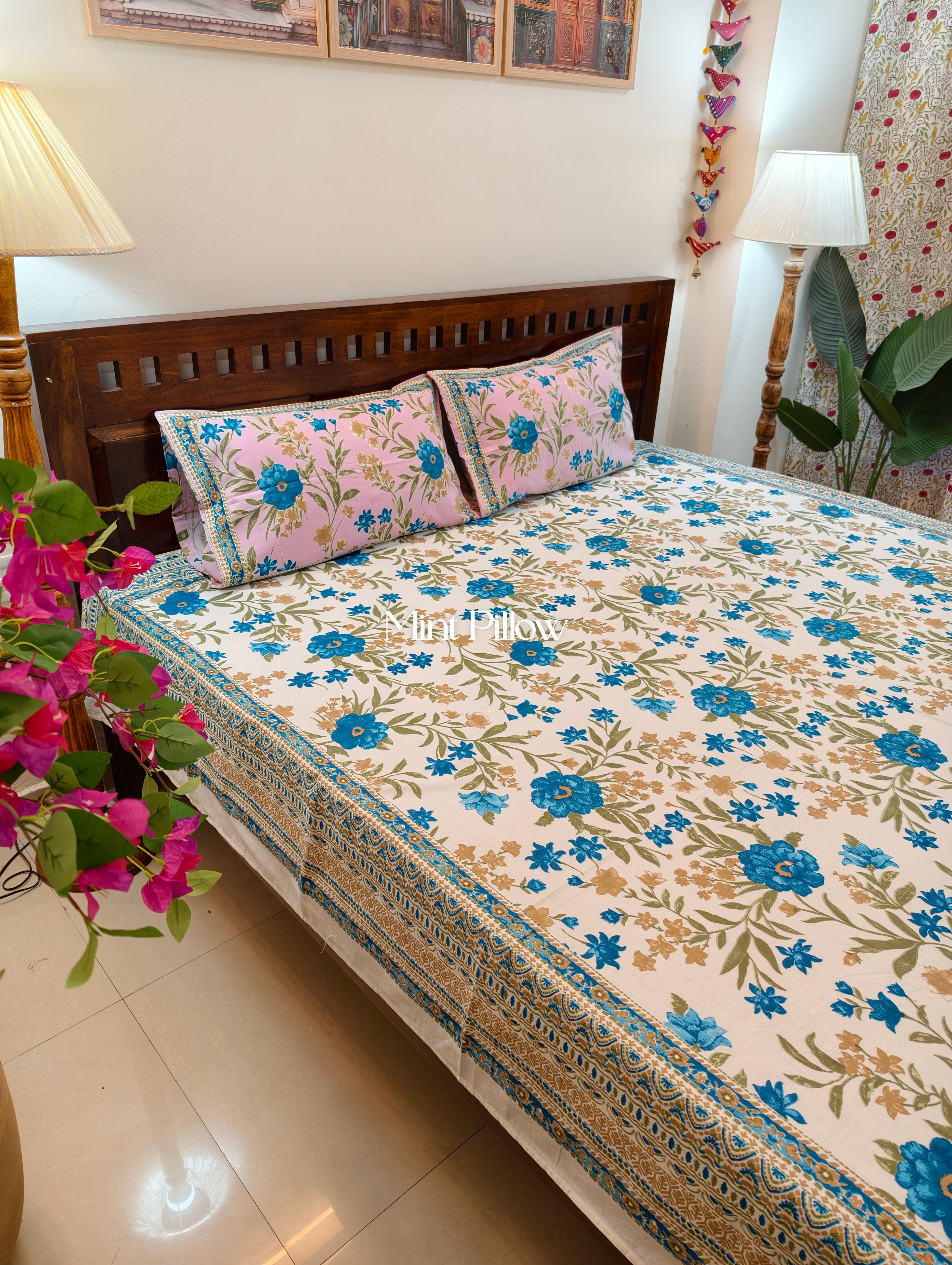 King/Queen Size Regular Bedsheet