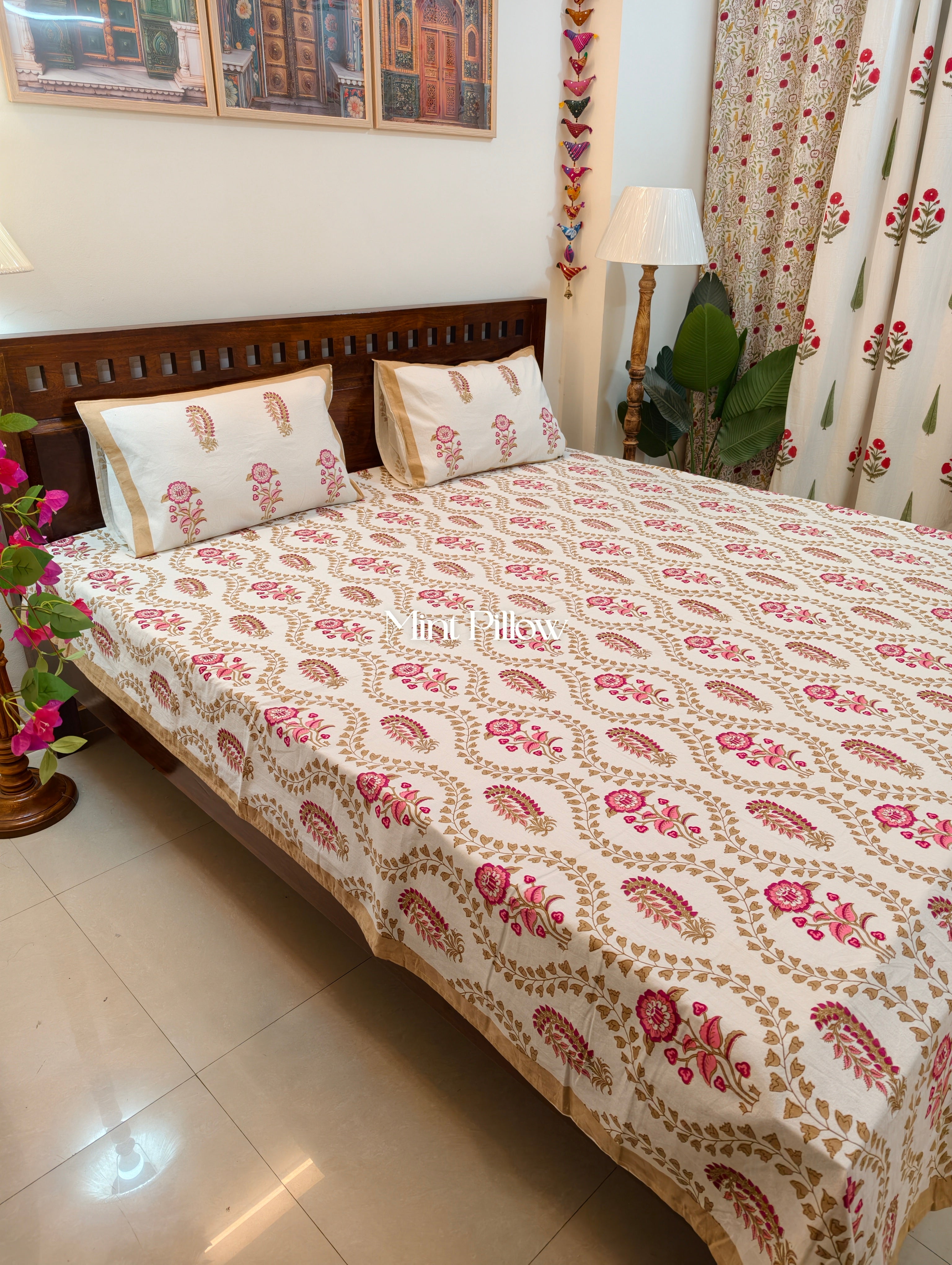 King/Queen Size Regular Bedsheet