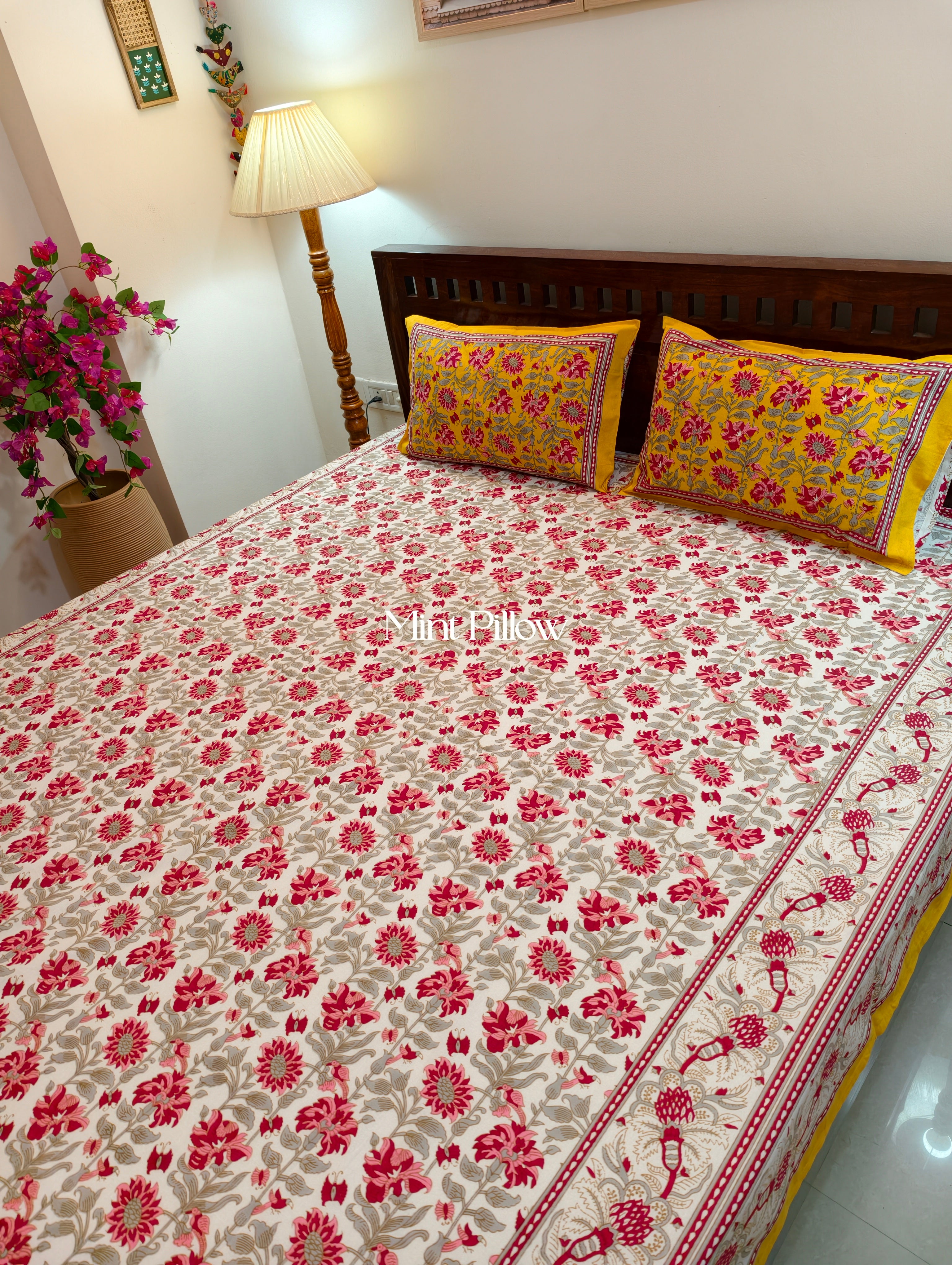 King/Queen Size Regular Bedsheet