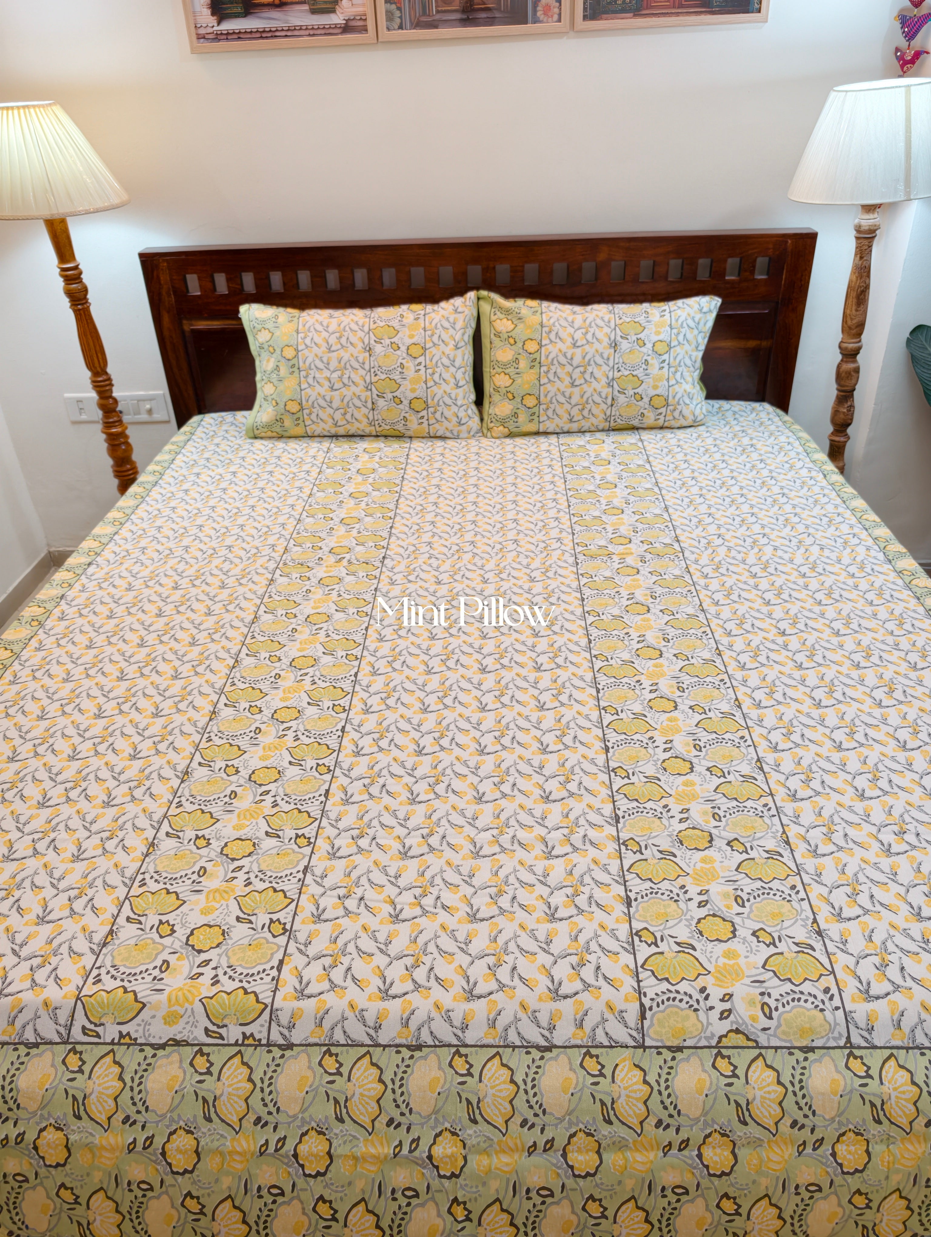 King/Queen Size Regular Bedsheet