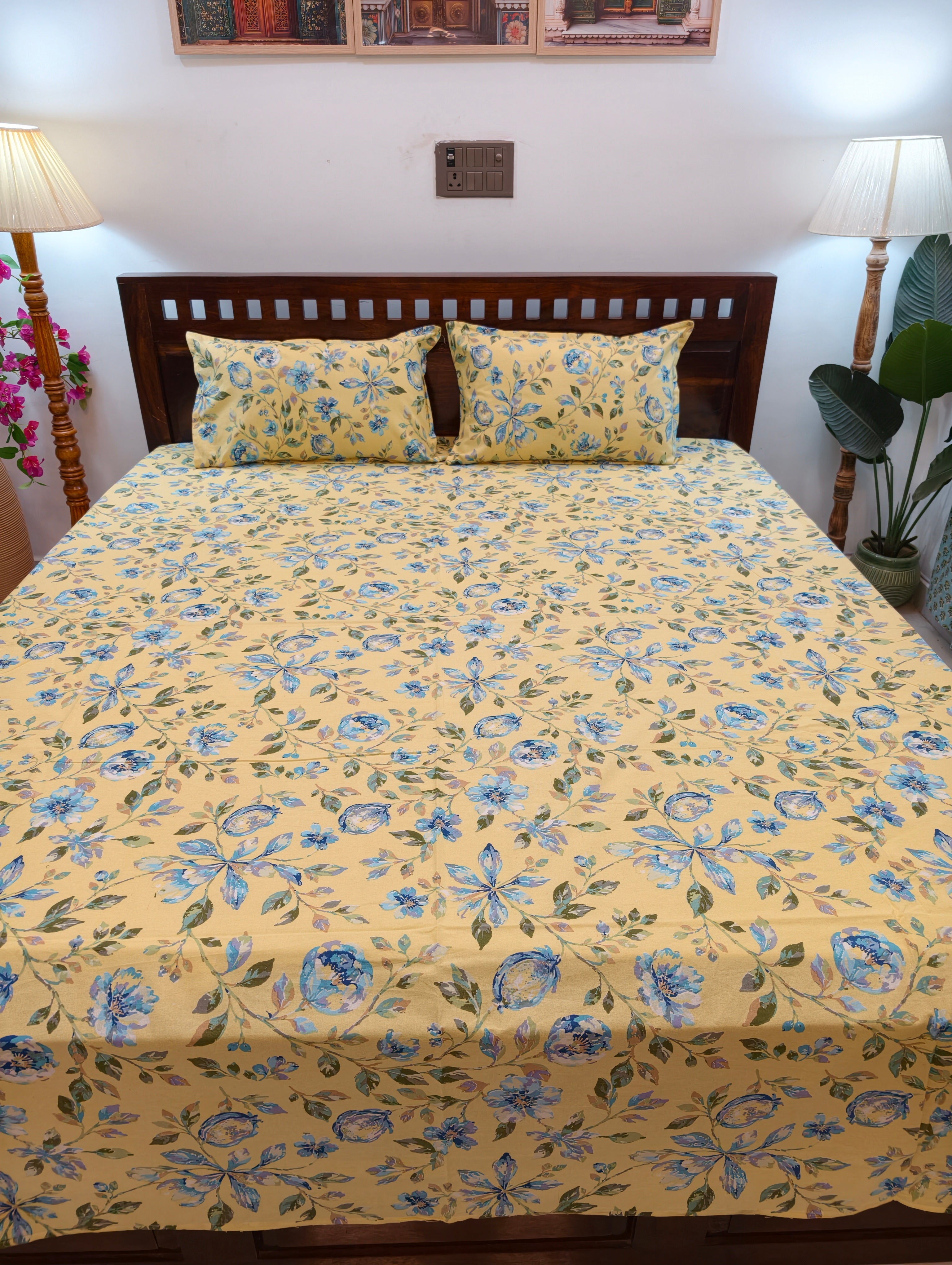 King/Queen Size Regular Bedsheet