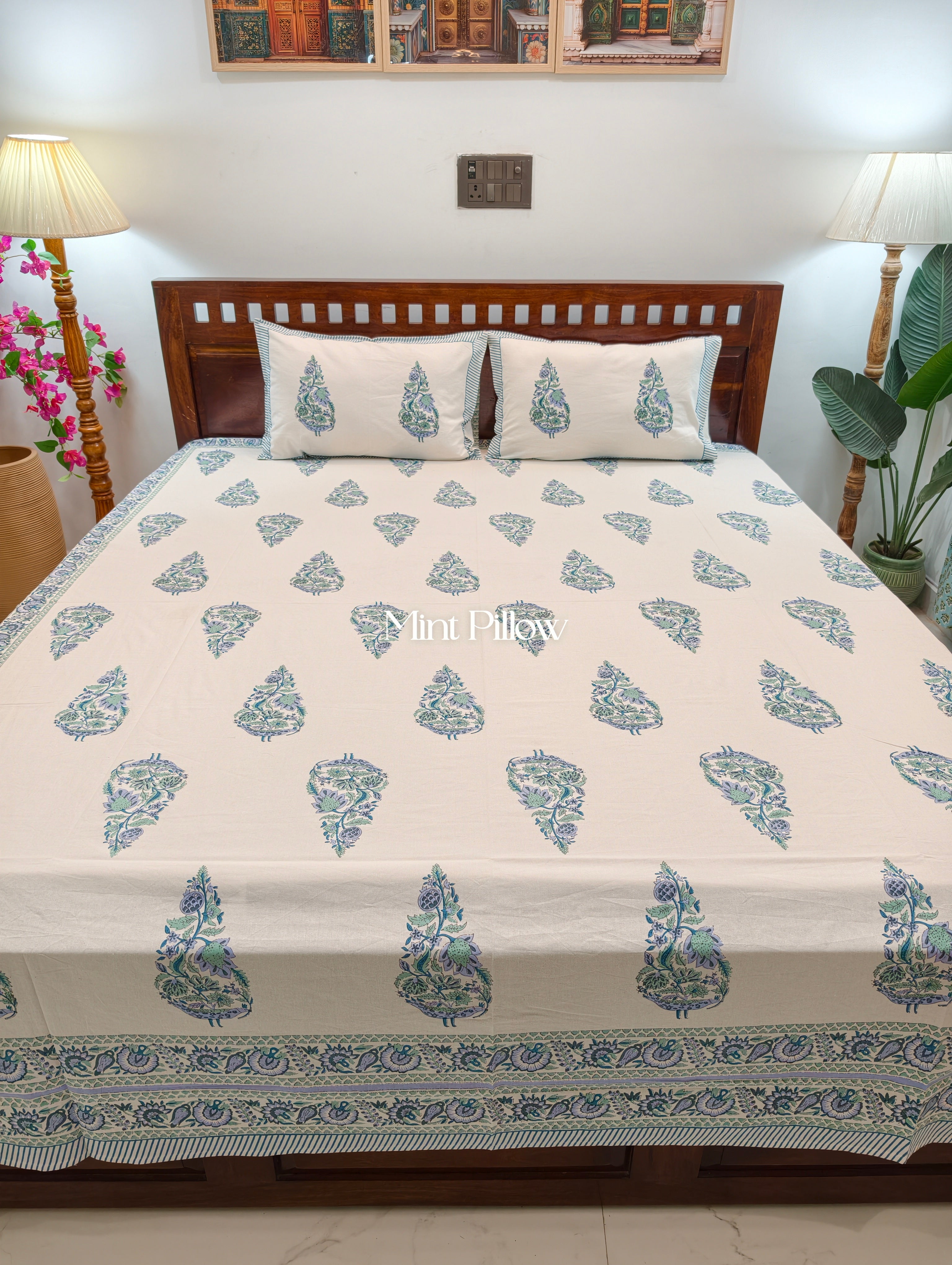 King/Queen Size Regular Bedsheet