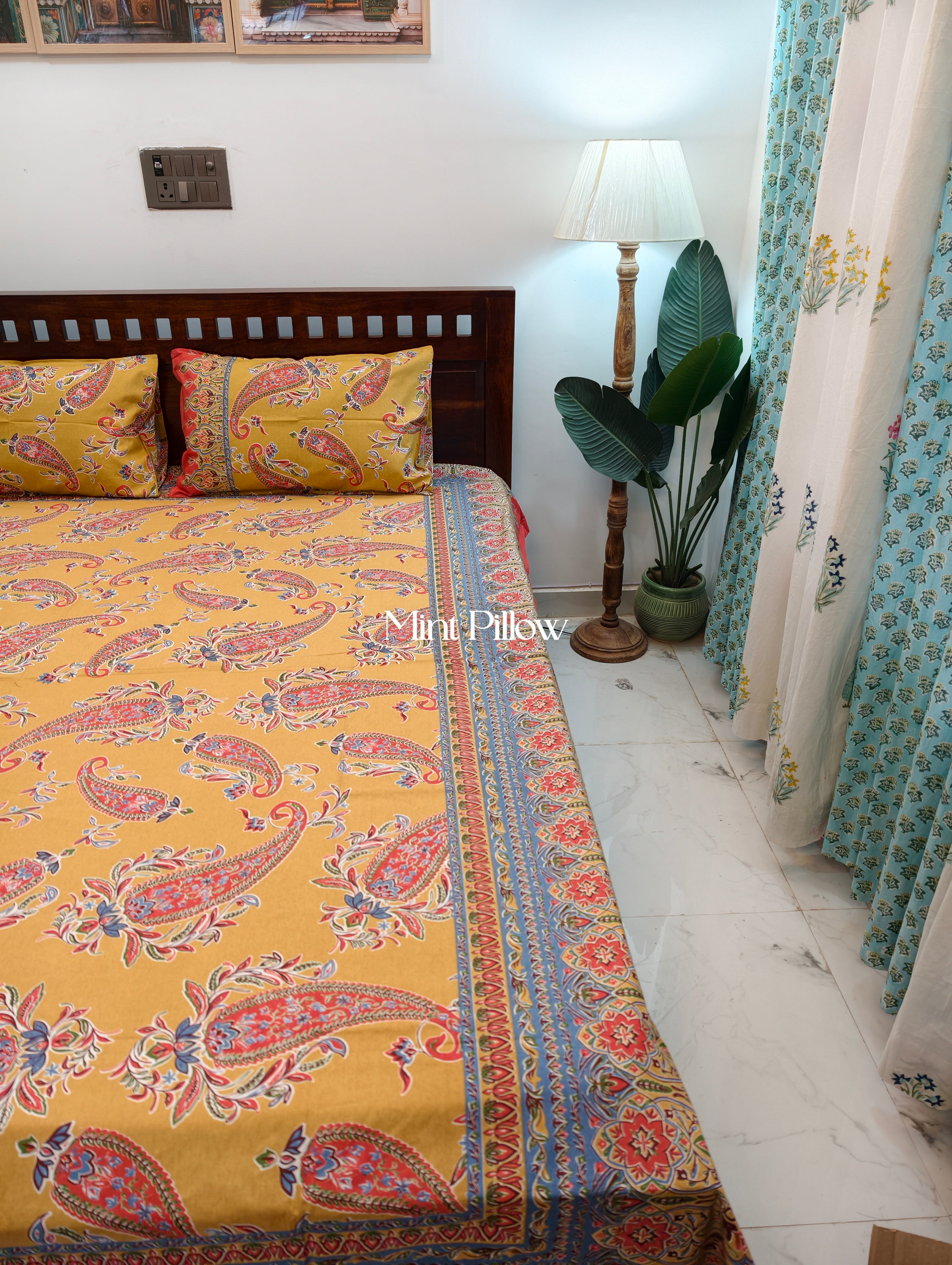 King/Queen Size Regular Bedsheet