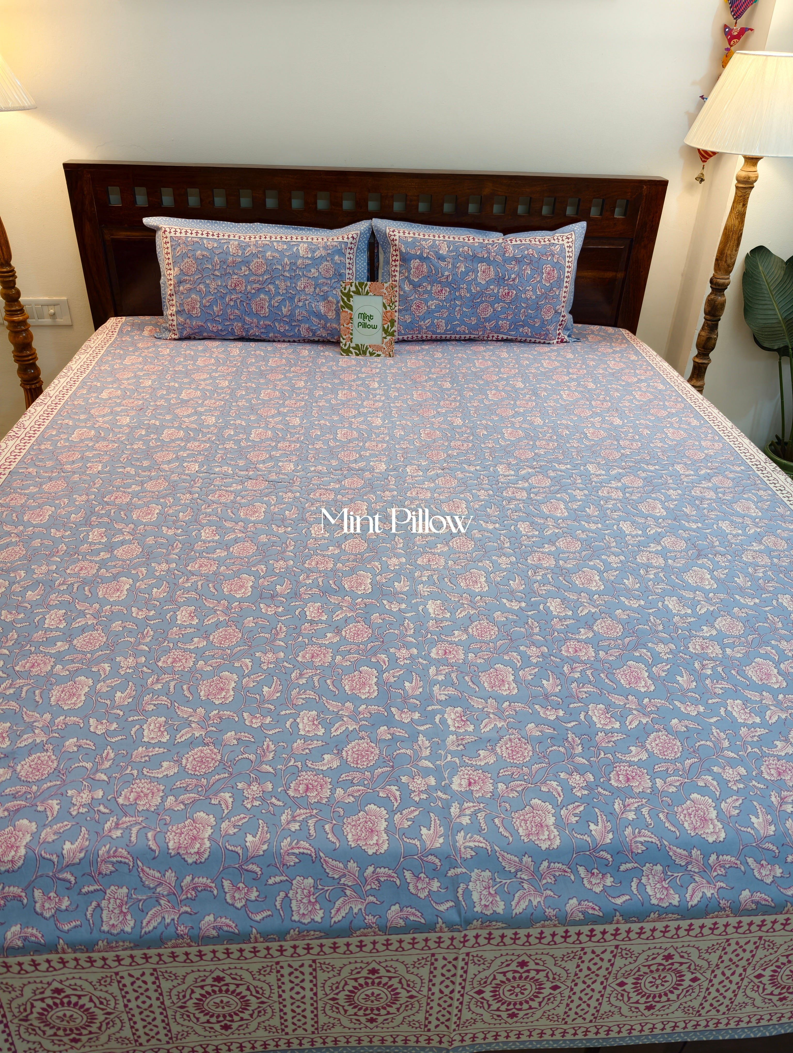 King/Queen Size Regular Bedsheet