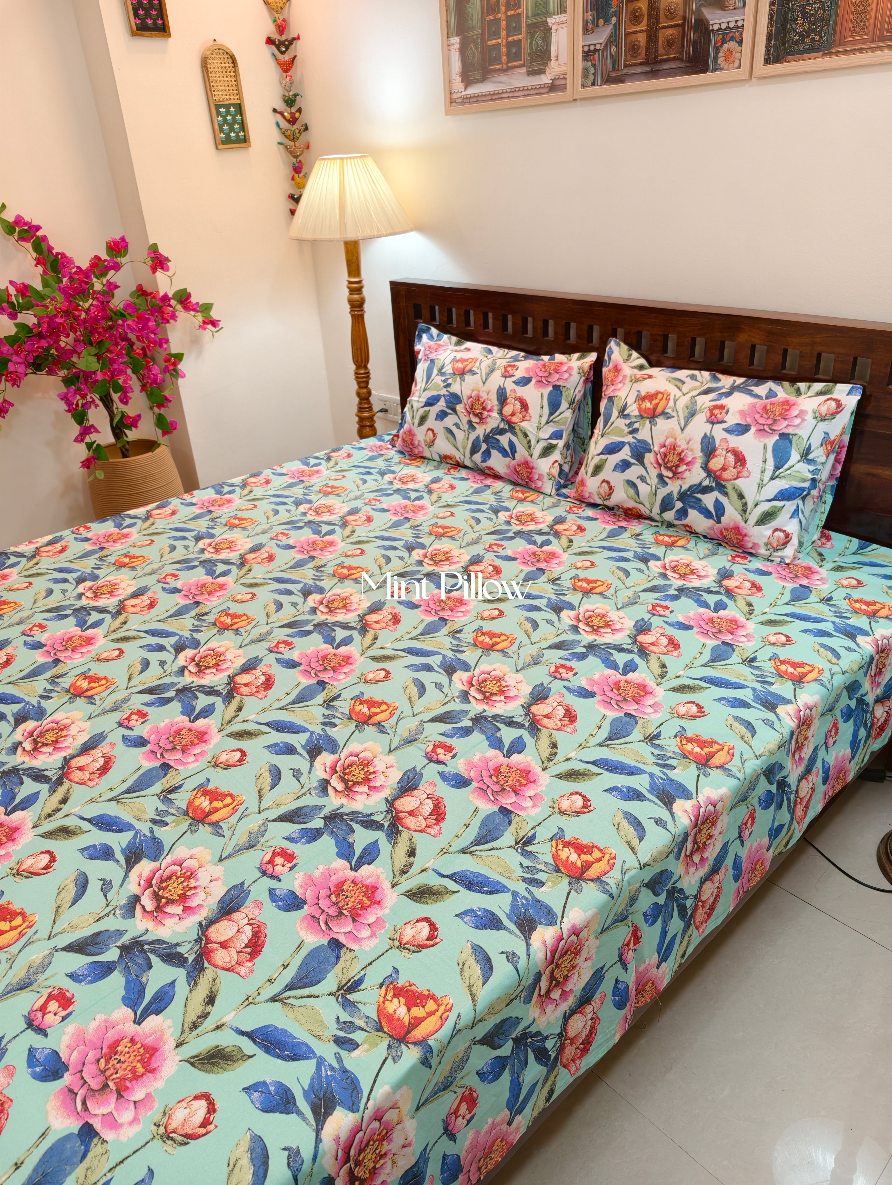 King/Queen Size Regular Bedsheet