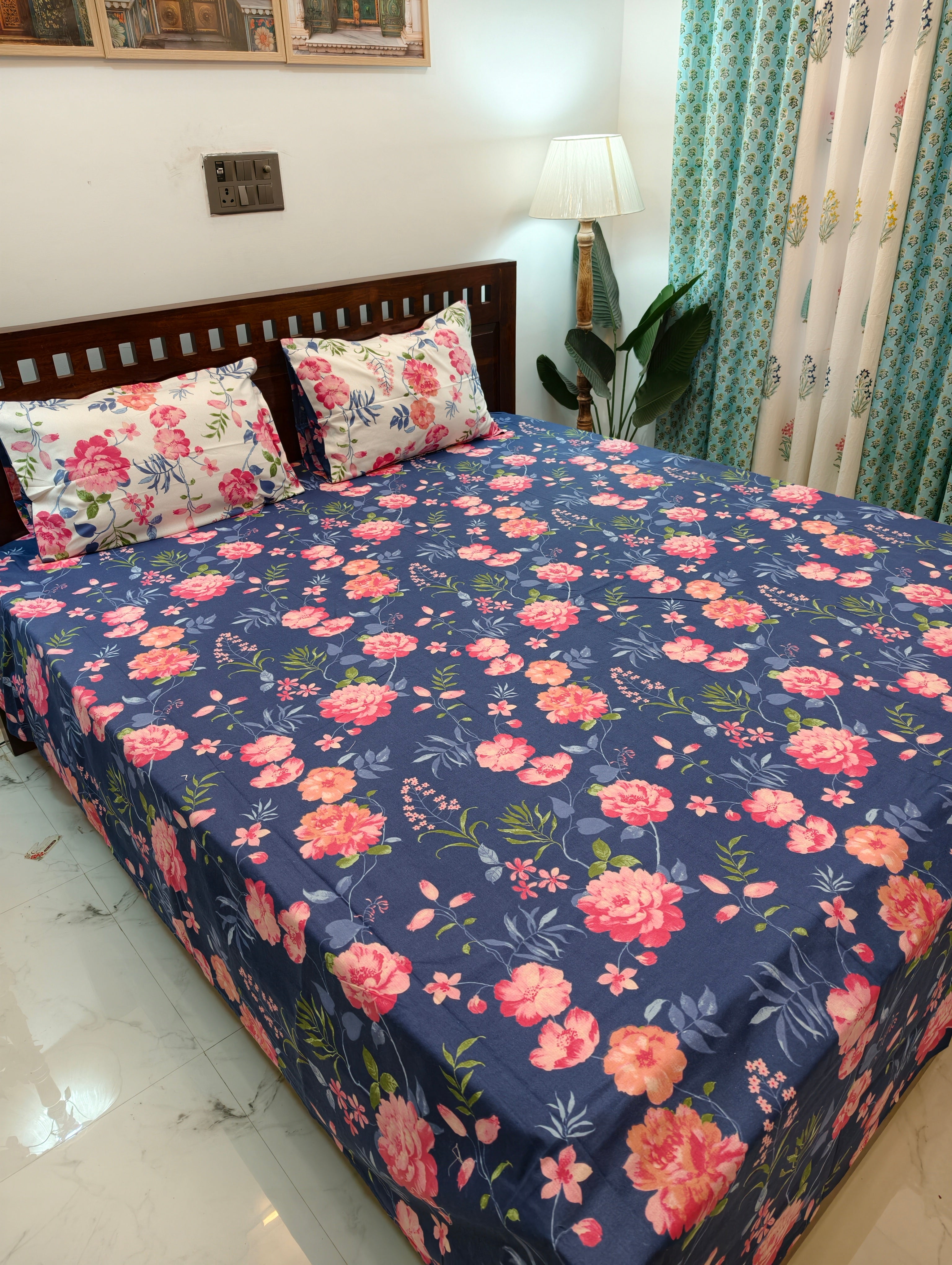 King/Queen Size Regular Bedsheet