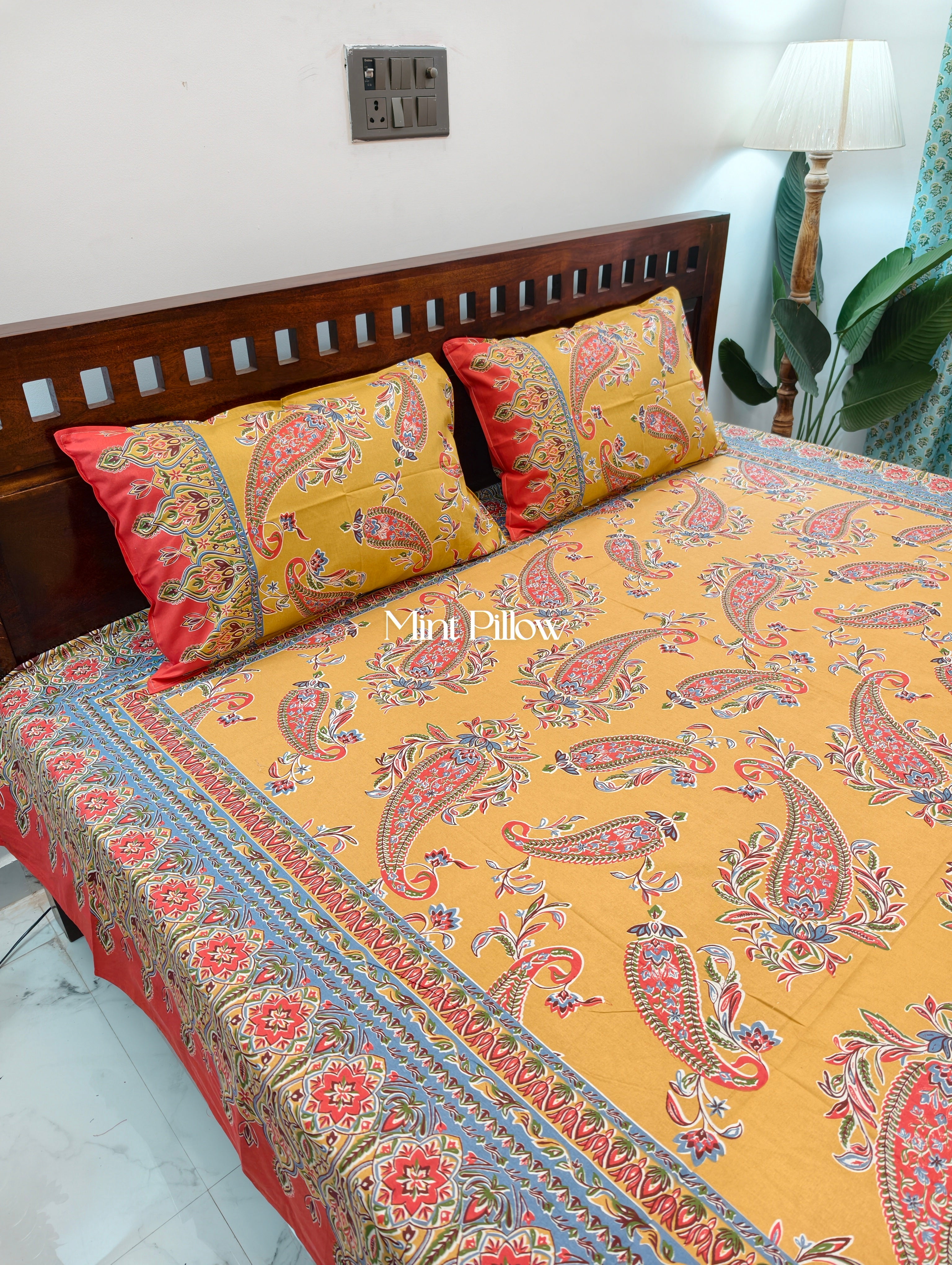 King/Queen Size Regular Bedsheet